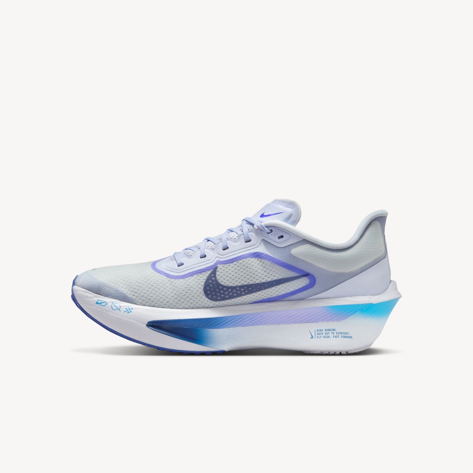 Nike Zoom Fly 6 Ghost / Blue Void / Football Grey Mens
