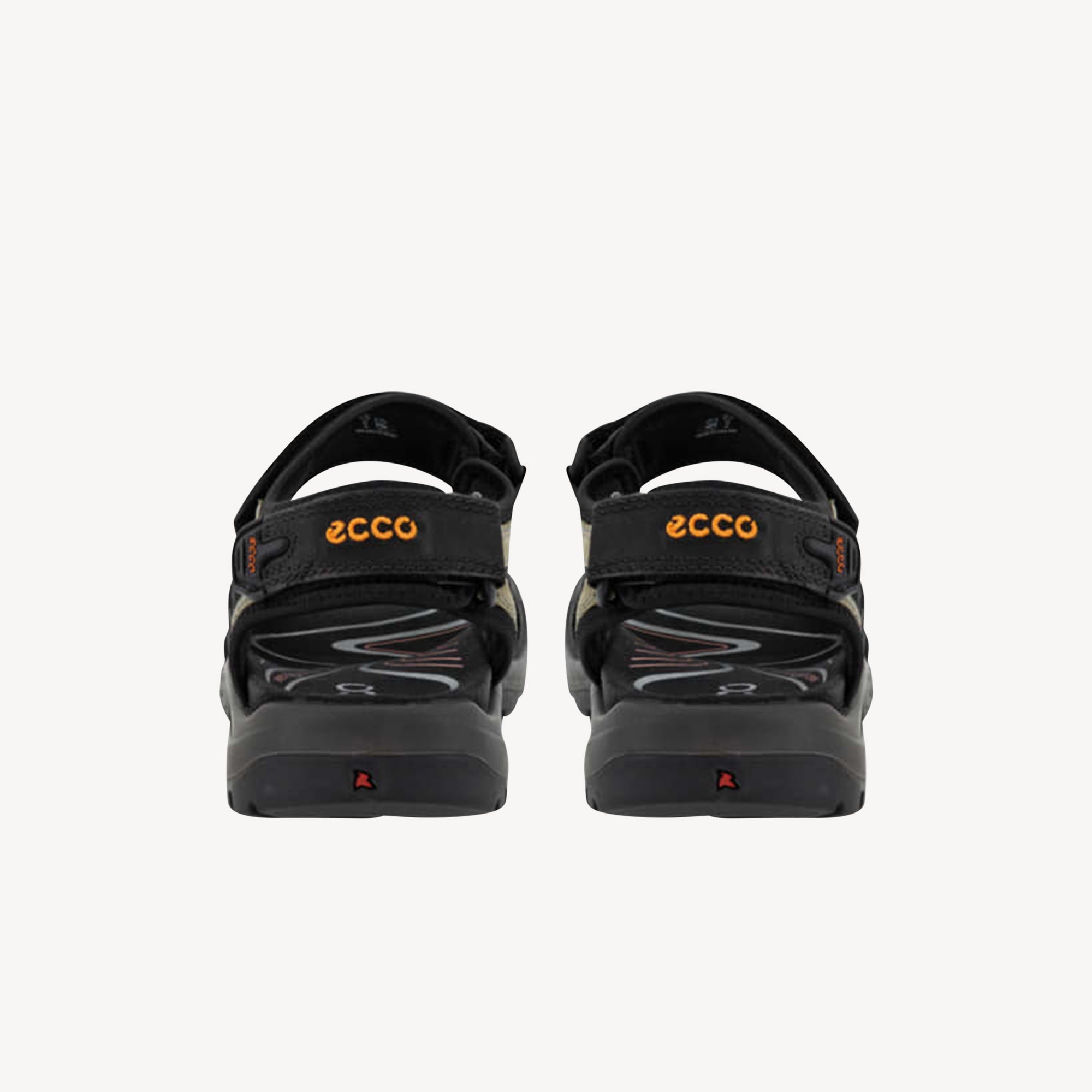 Ecco Offroad Sandal Black / Mole / Black Mens