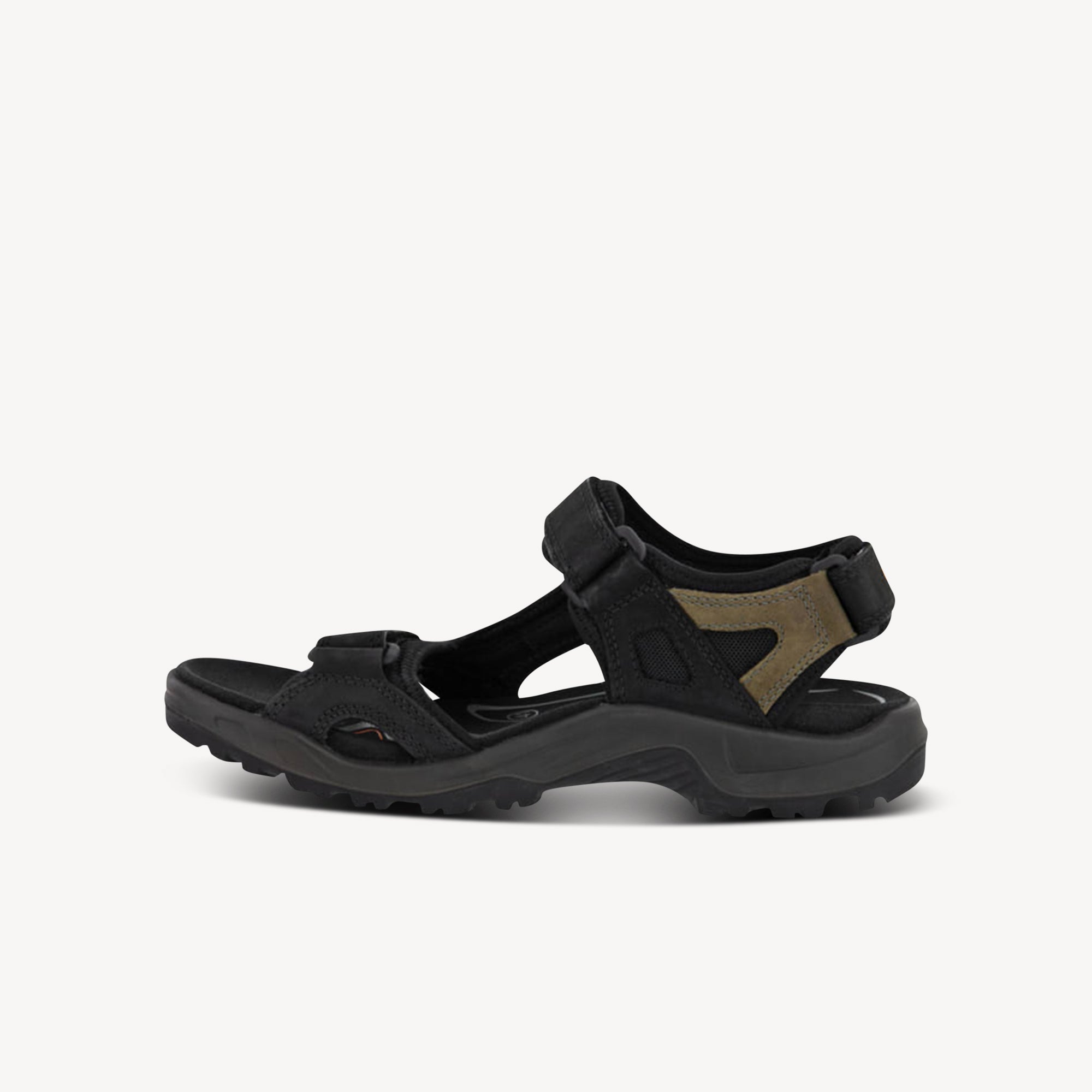 Ecco Offroad Sandal Black / Mole / Black Mens