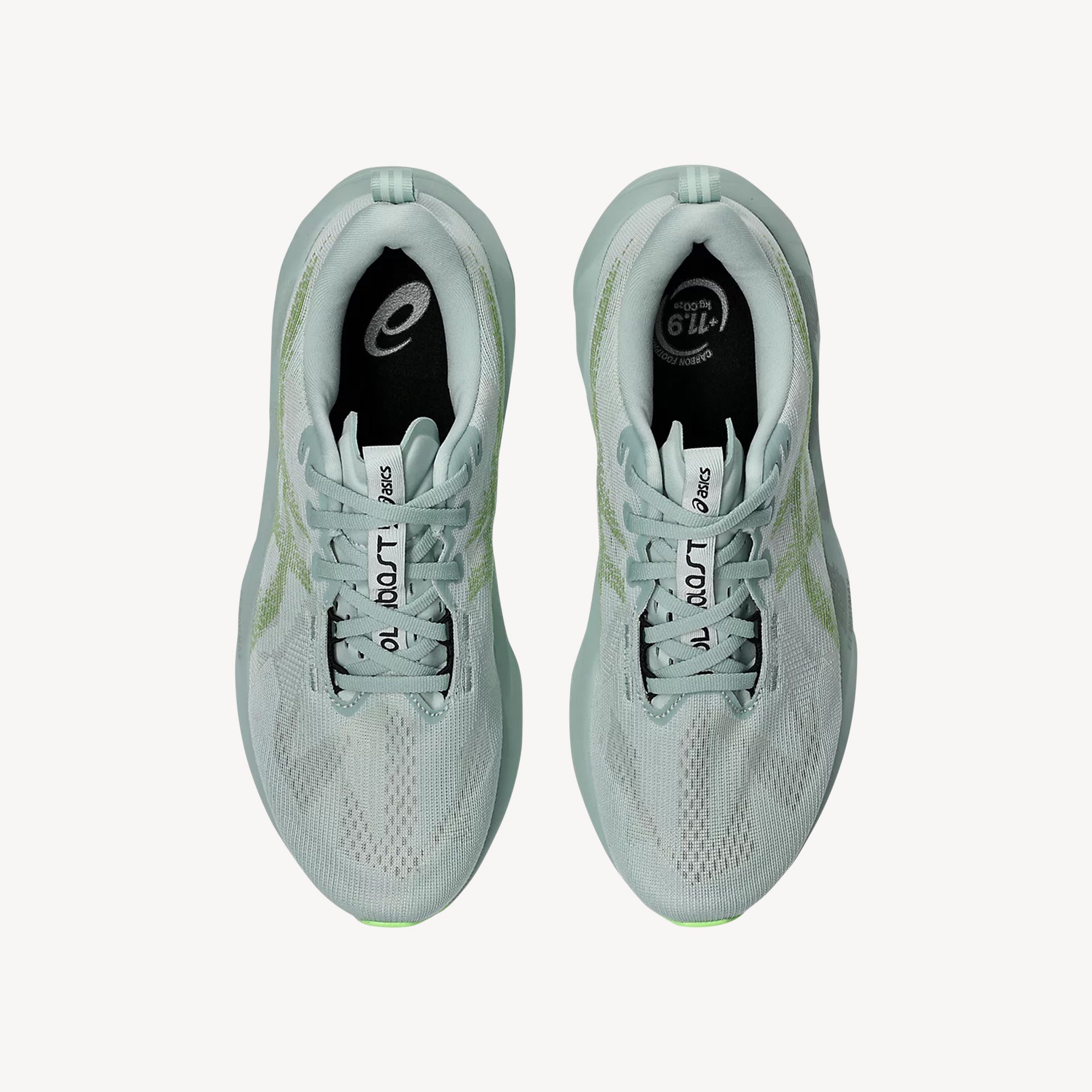 Asics Novablast 5 Cold Moss / Light Orange Mens