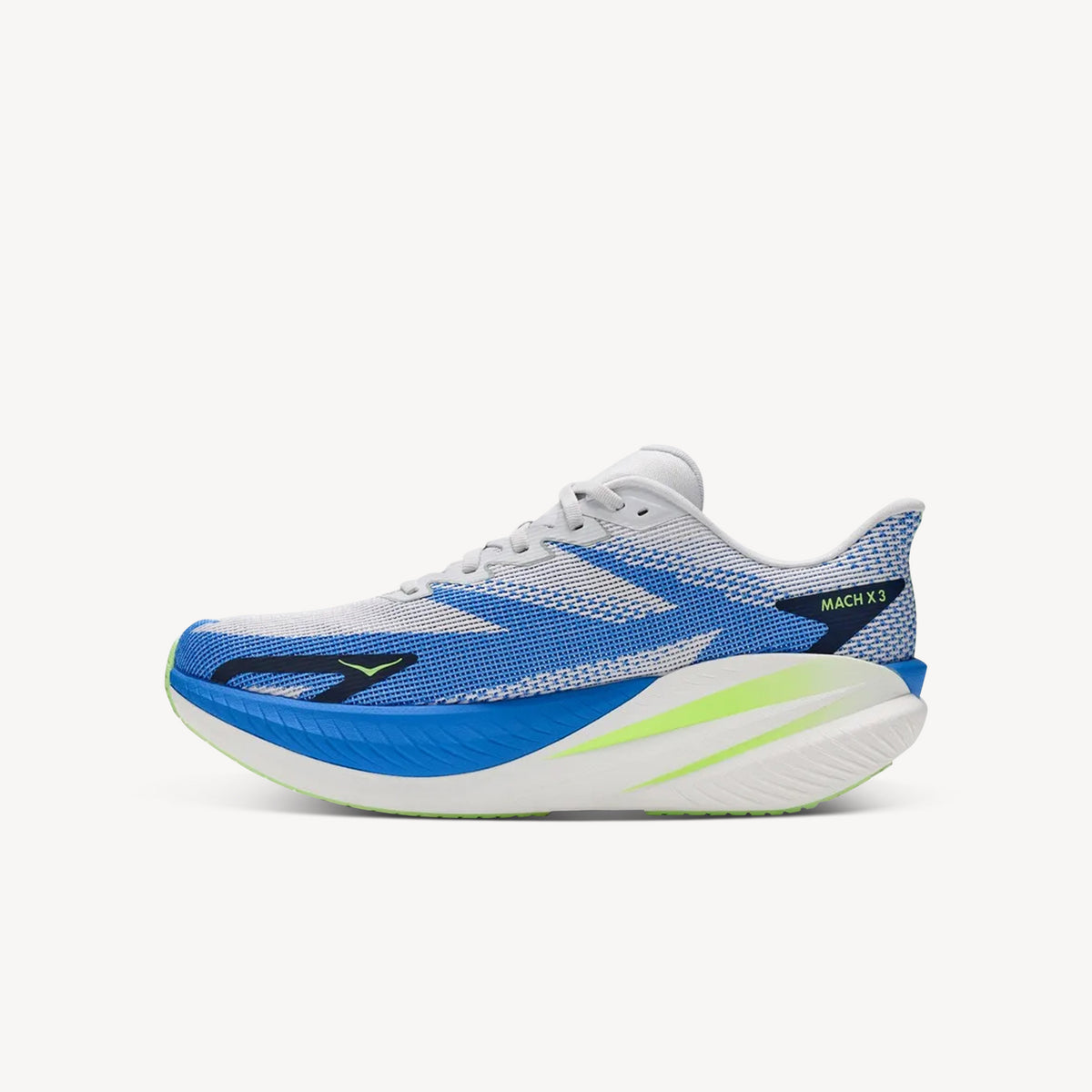 Hoka Mach x 3 Cosmic Grey / Virtual Blue Mens