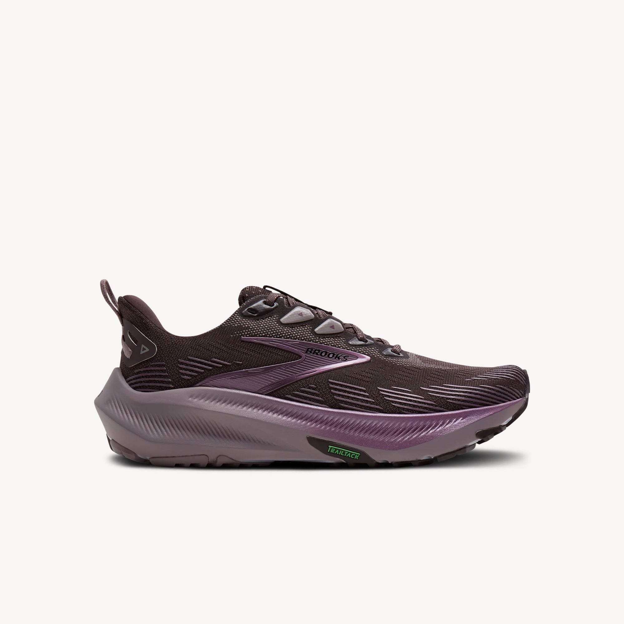 Brooks Ghost Trail Raisin / Purple / Metallic Womens