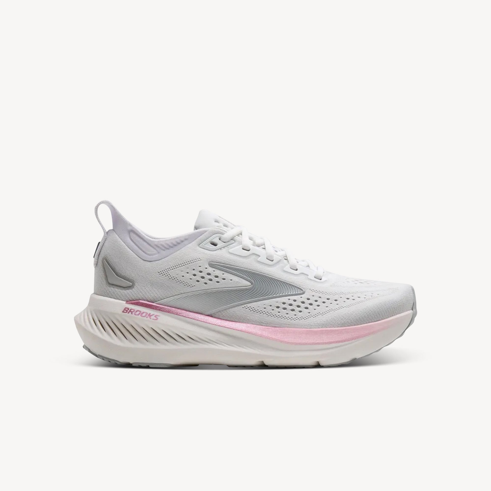 Brooks Glycerin GTS 23 White / Harbour Mist / Metallic Womens