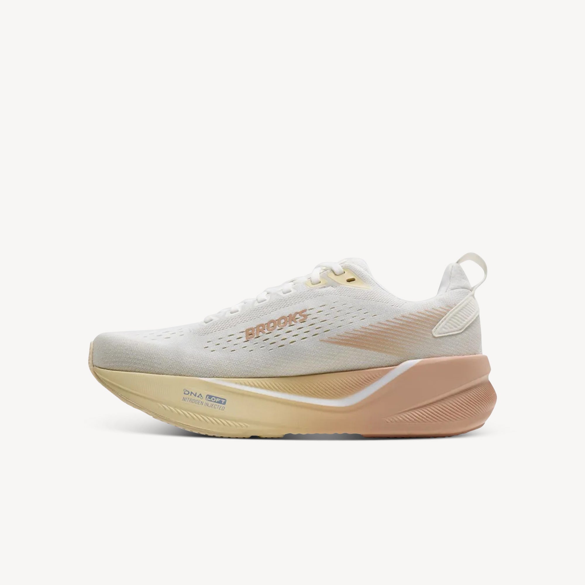 Brooks Ghost Max 4 White / Rose / Rutabuga Womens