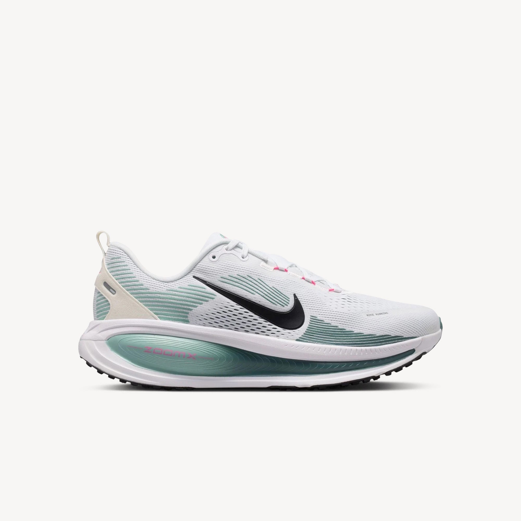 Nike Vomero 18 White / Black / Mineral Slate Mens