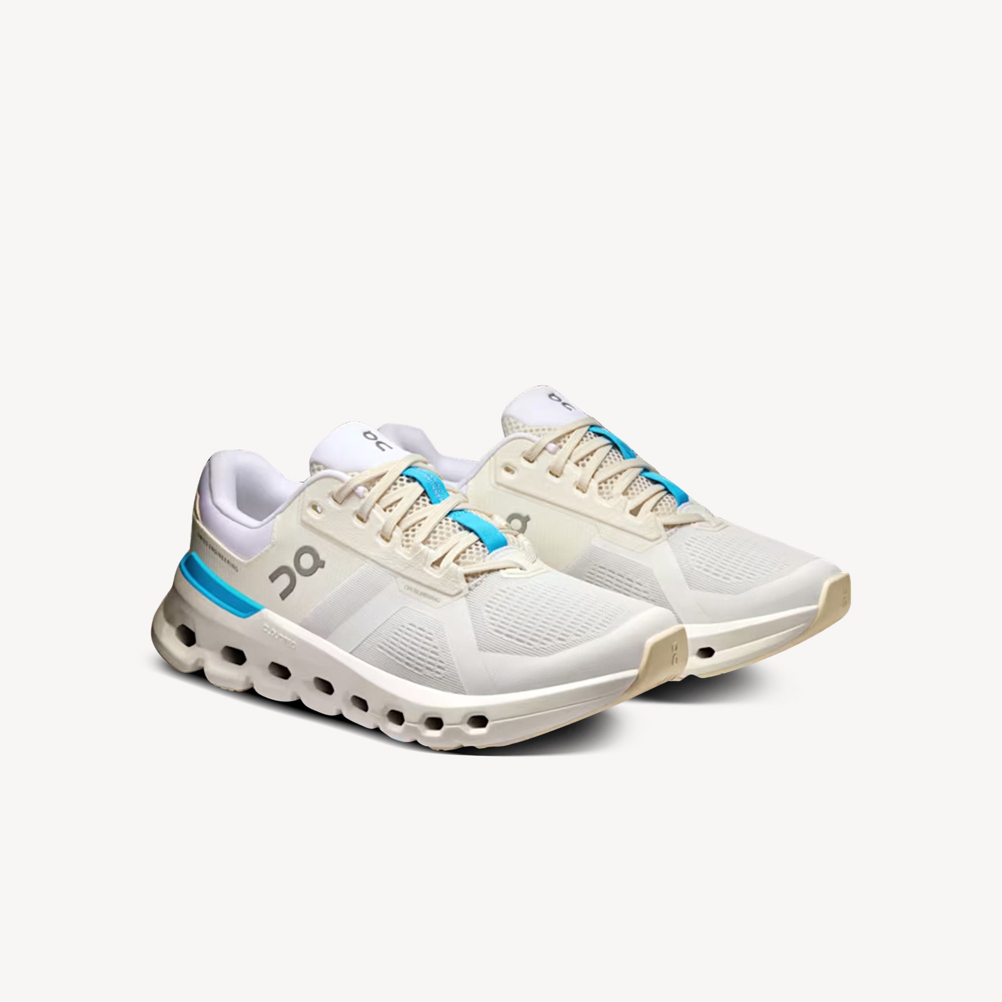 ON Cloudrunner 2 White / Horizon Womens