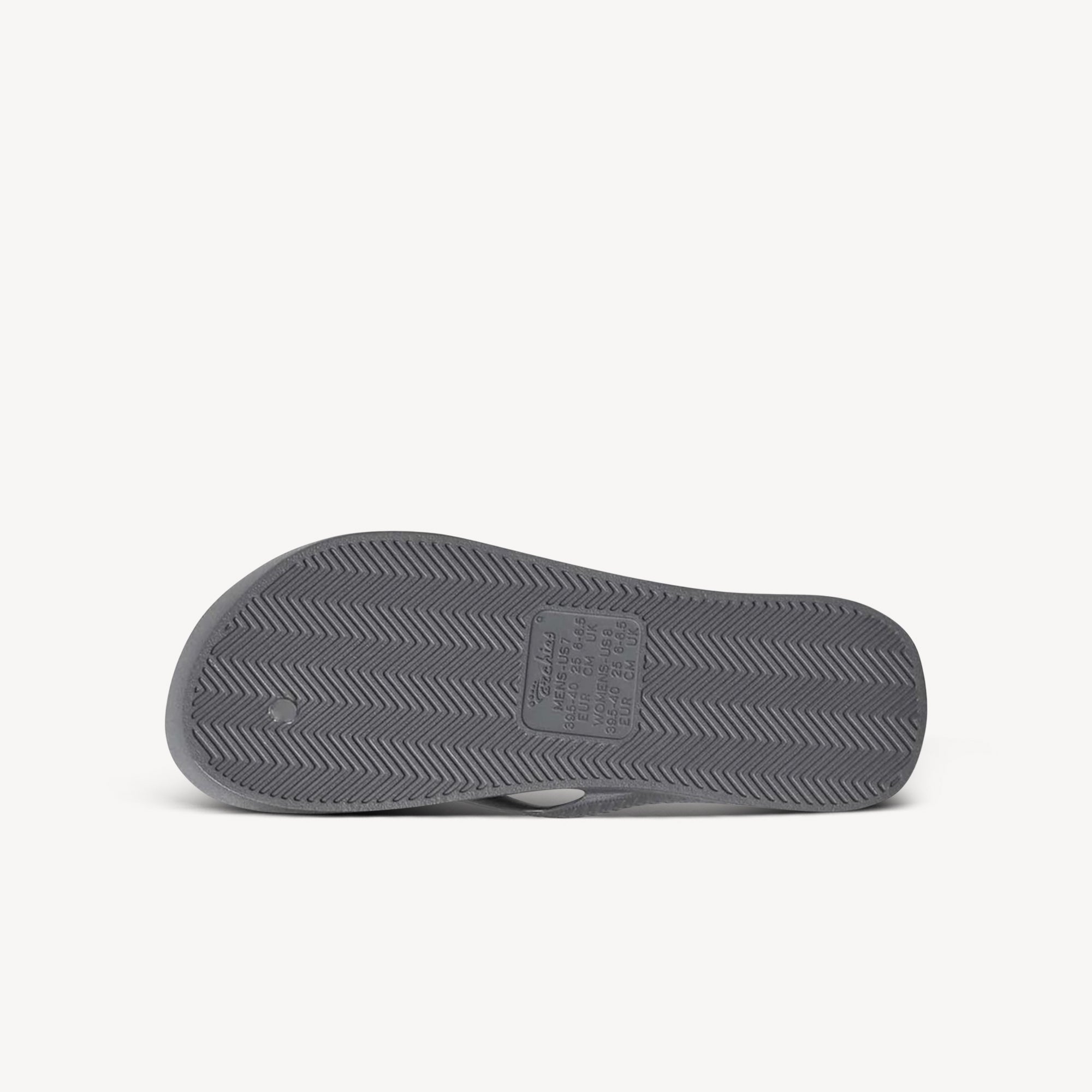 Archies Thongs Charcoal