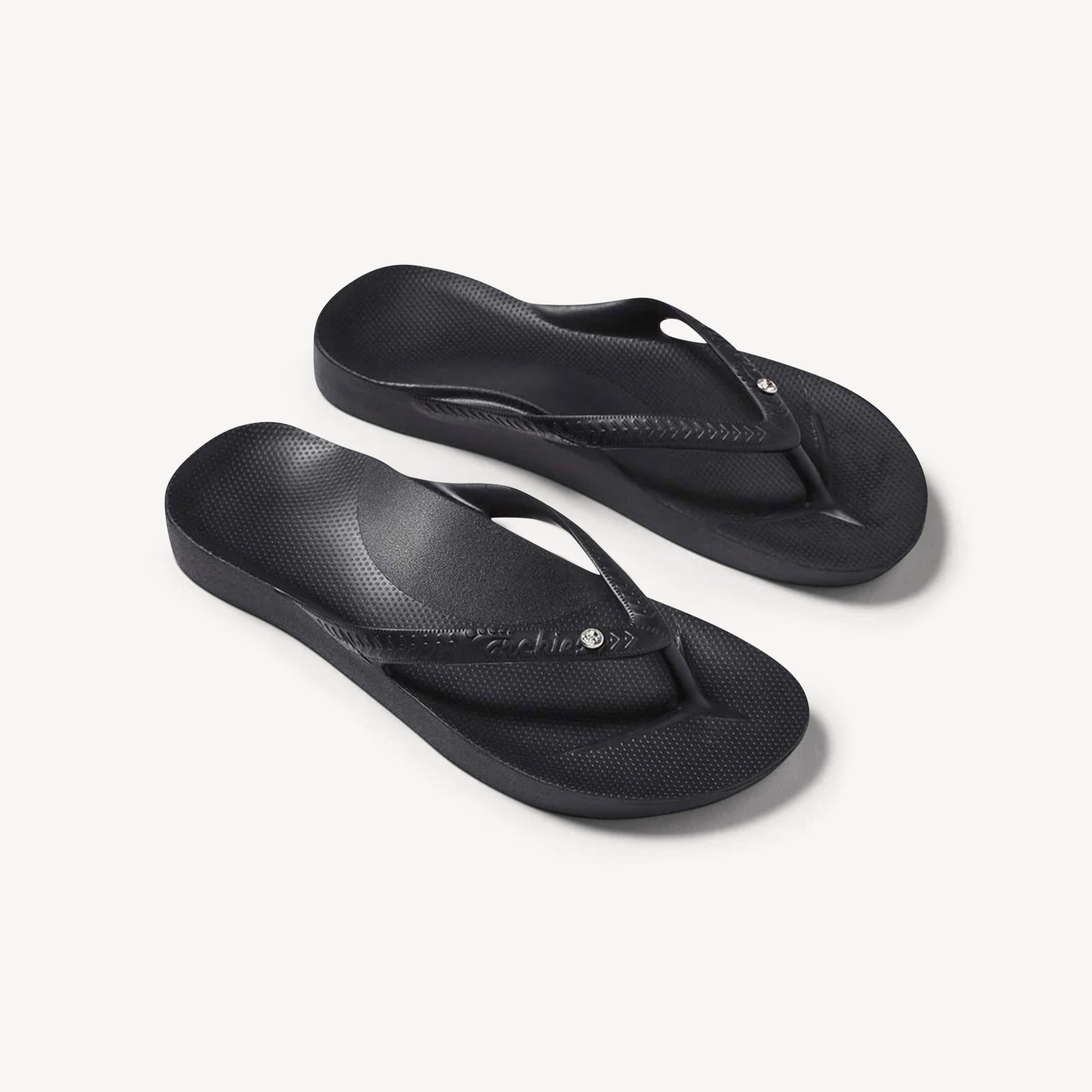 Archies Thongs Crystal Black