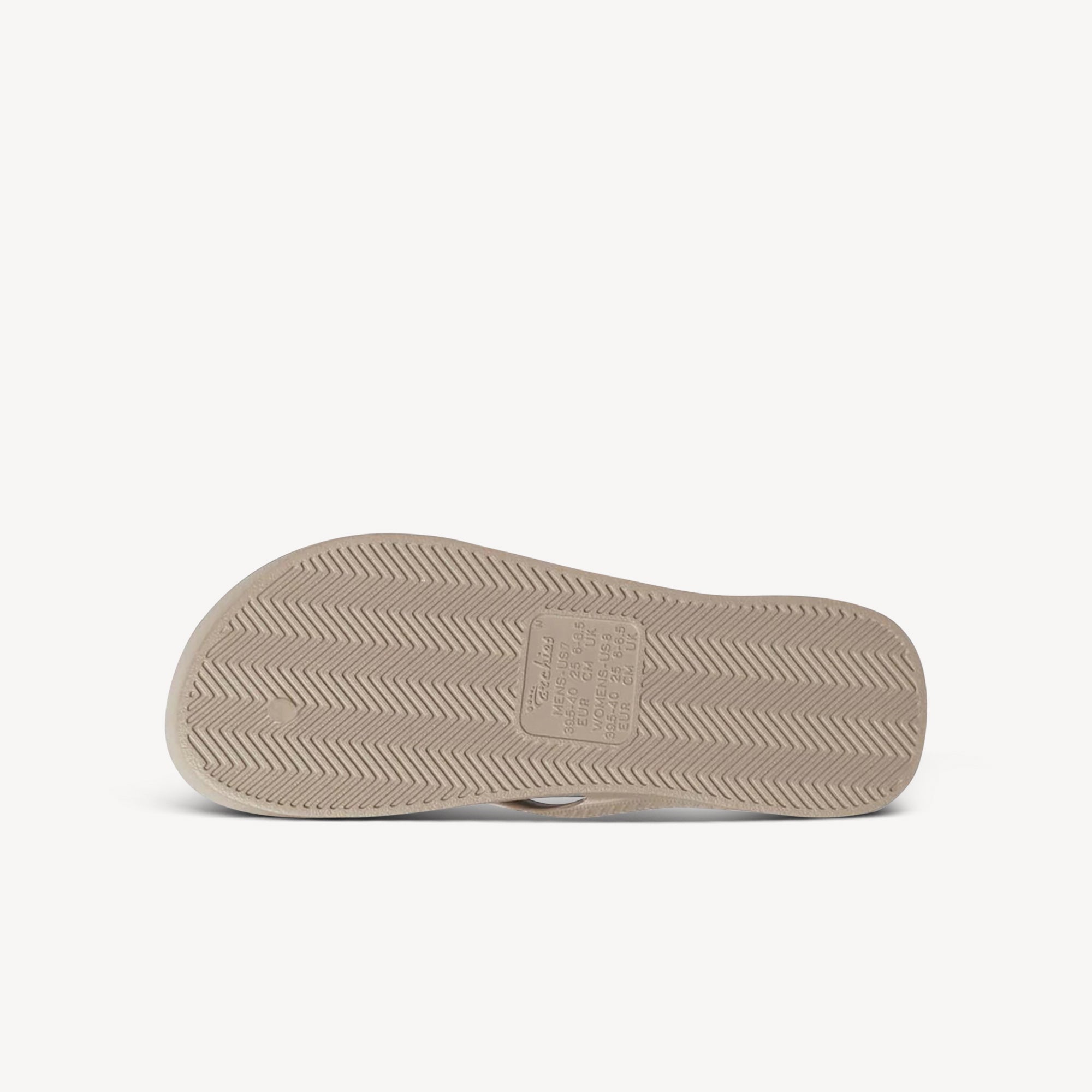 Archies Thongs Crystal Taupe