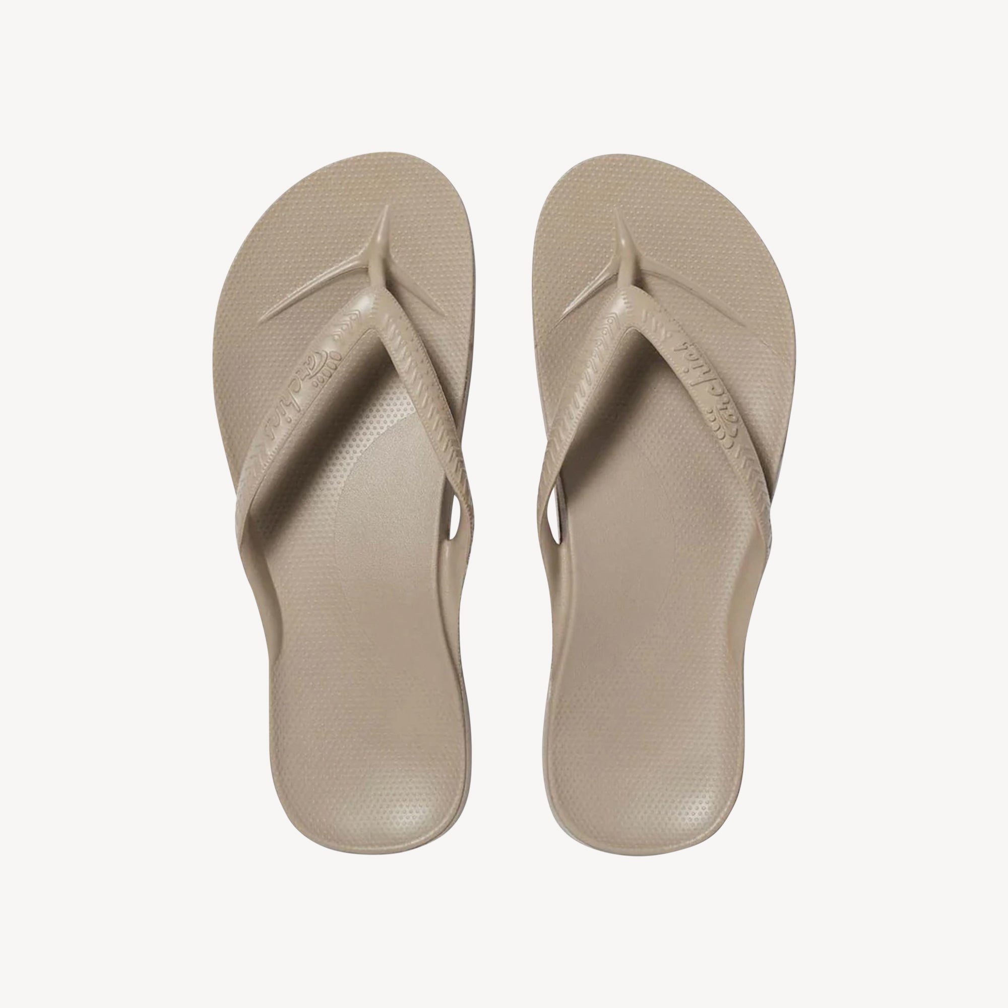 Archies Thongs Taupe