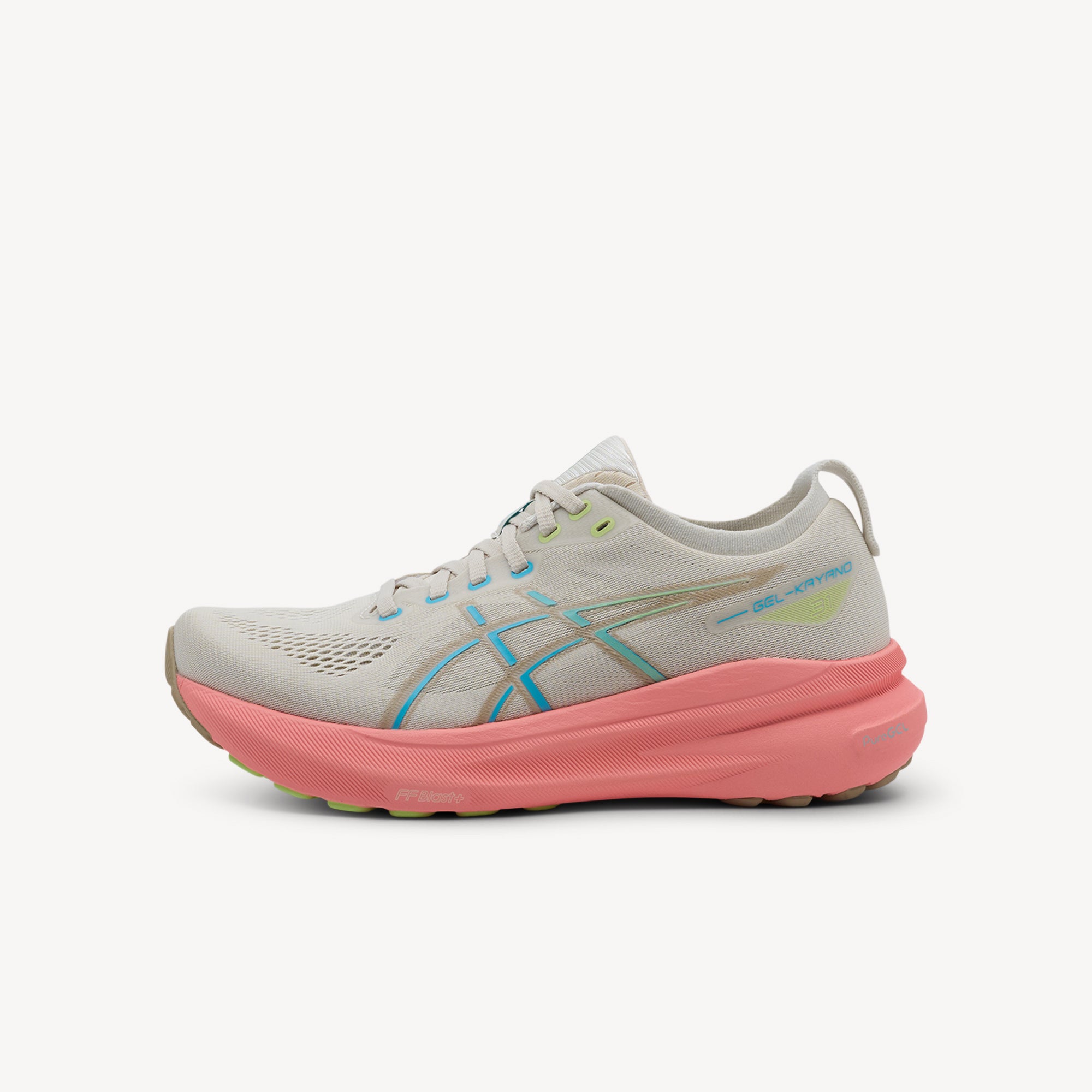 Asics Gel-Kayano 31 Birch / Energy Aqua Womens
