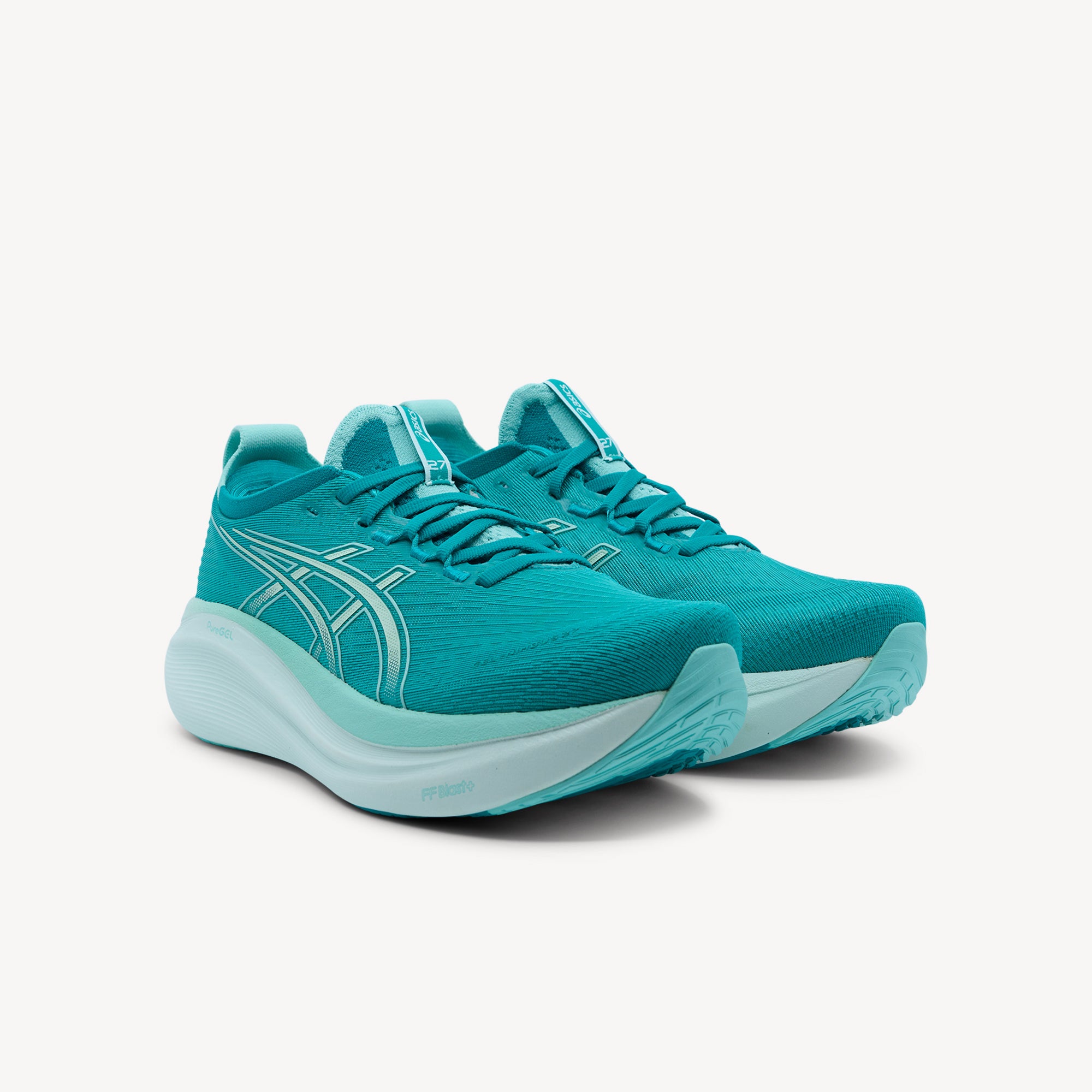 Asics Gel Nimbus 27 Wave Teal / Illuminate Mint Womens