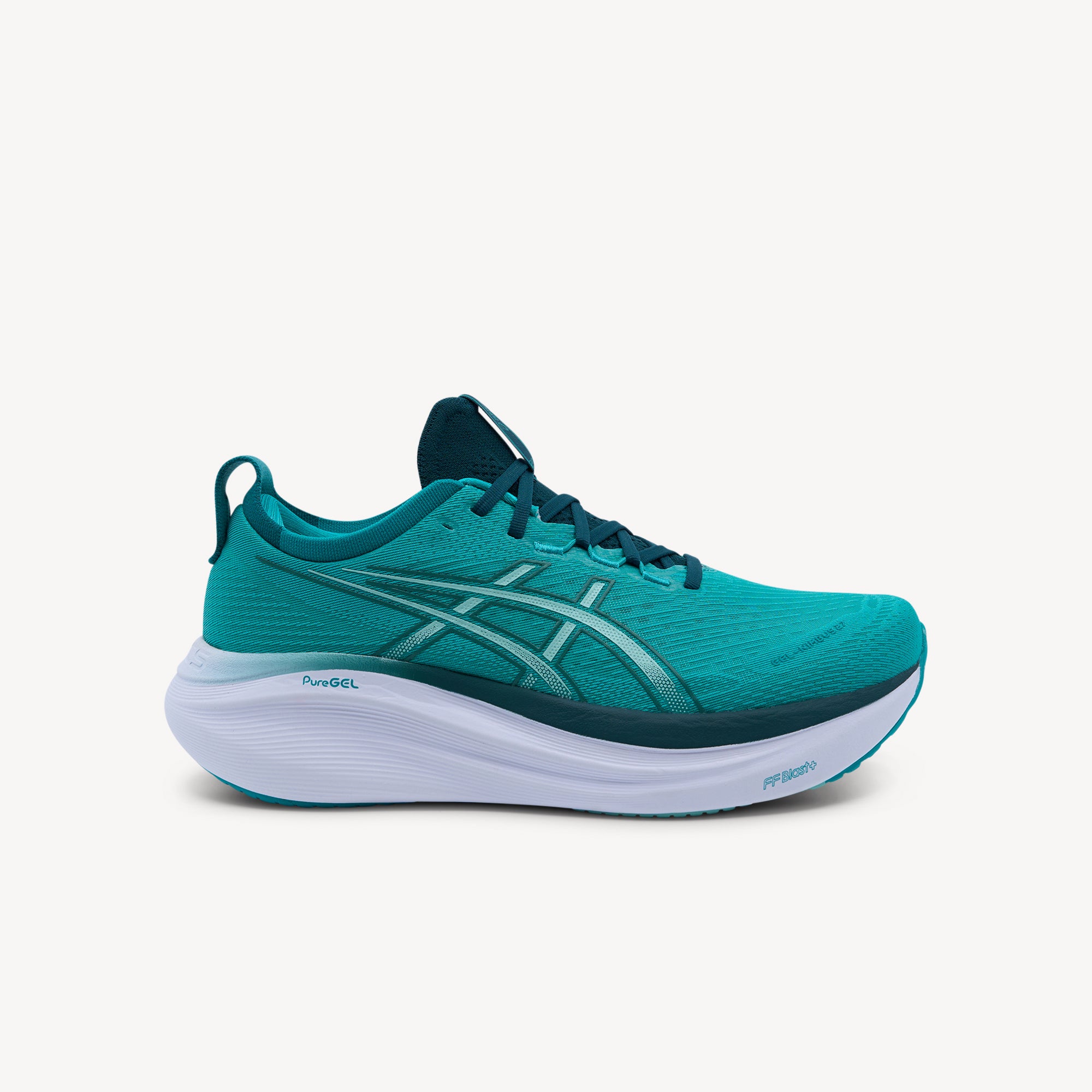 Asics Gel Nimbus 27 Wave Teal / Saxon Green Mens