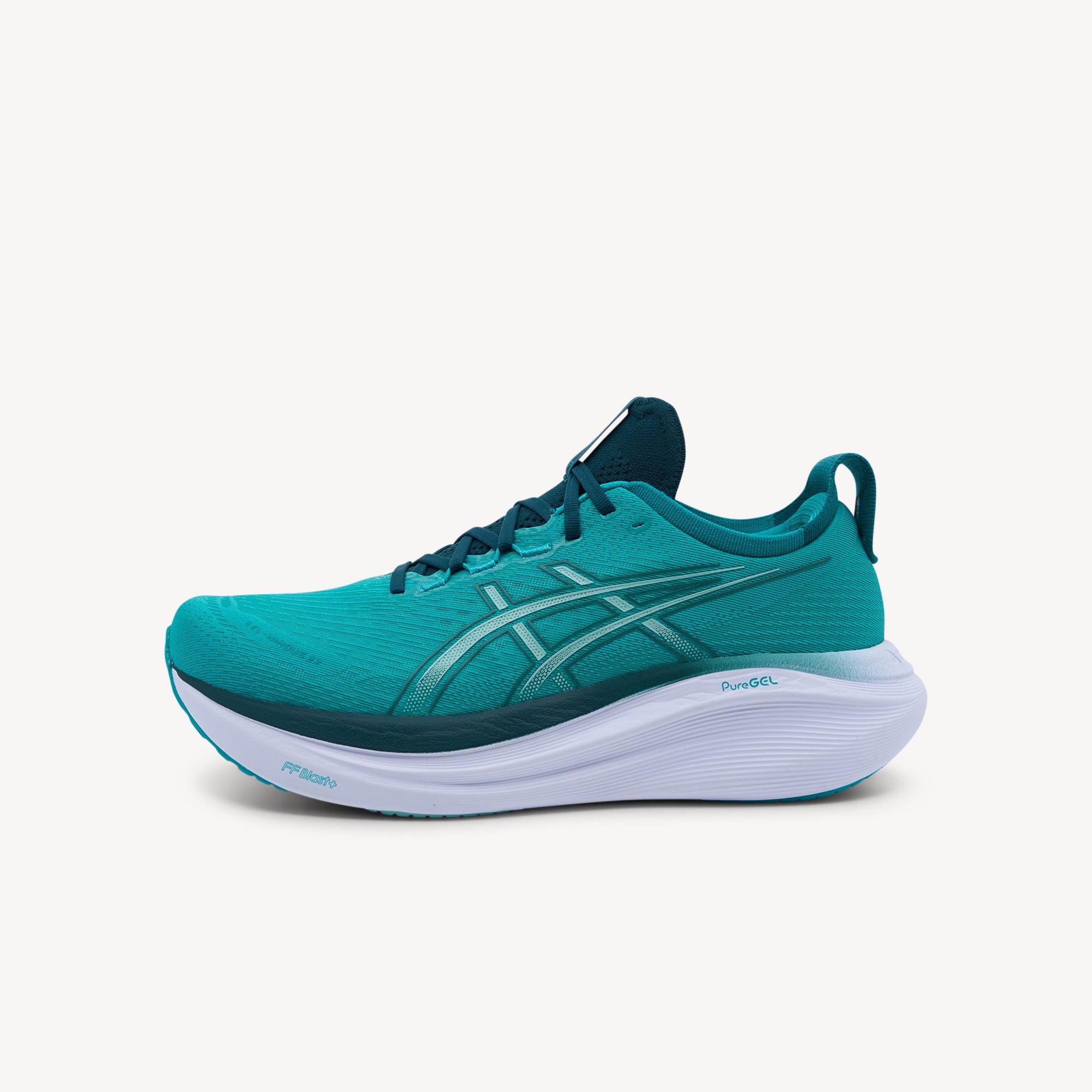 Asics Gel Nimbus 27 Wave Teal / Saxon Green Mens