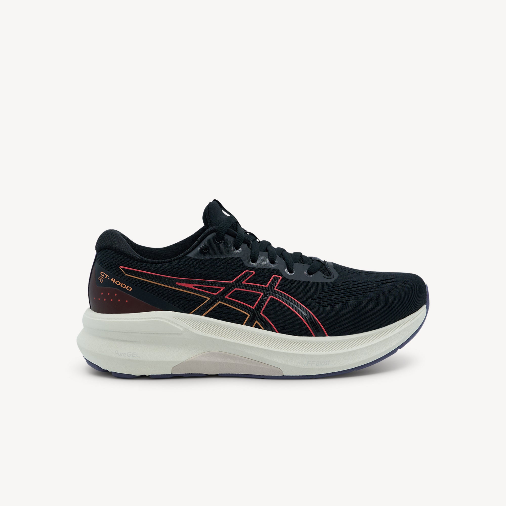 Asics GT-4000 4 Black / Coral Reef Womens