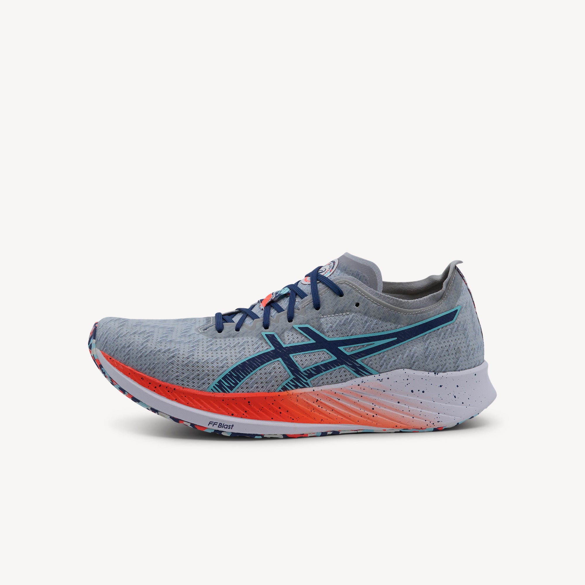 Asics Magic Speed Glacier Grey / Thunder Blue Mens