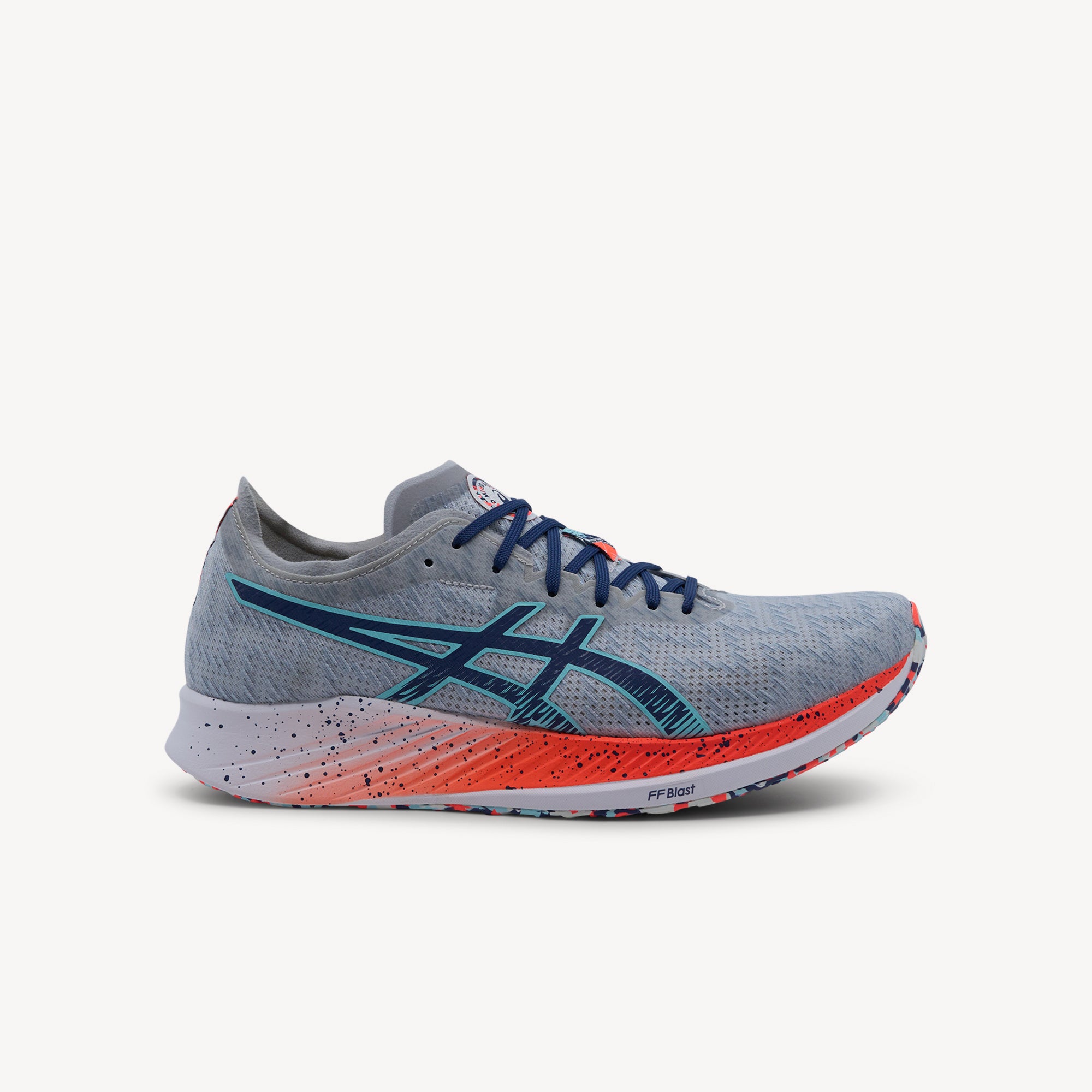 Asics Magic Speed Glacier Grey / Thunder Blue Mens