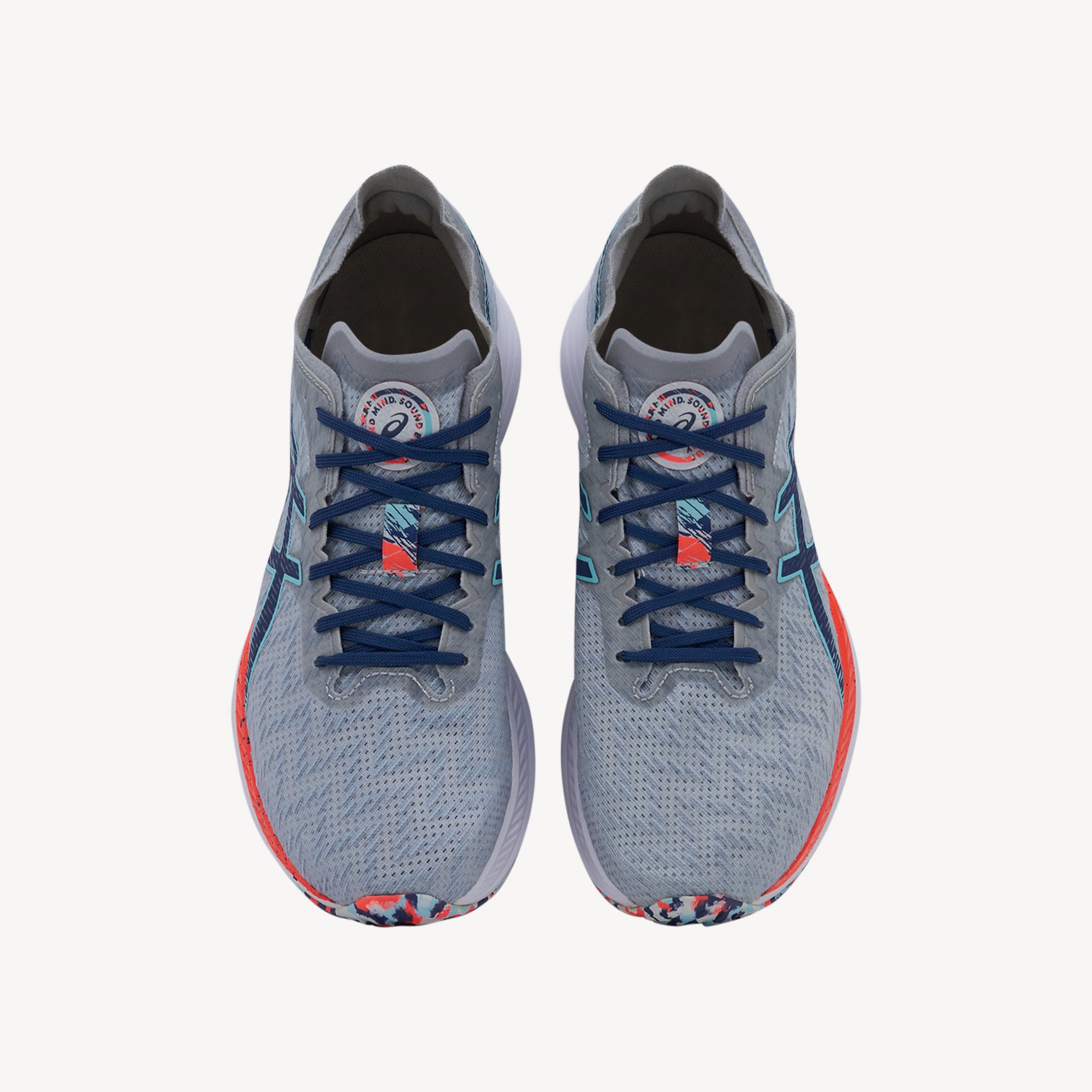 Asics Magic Speed Glacier Grey / Thunder Blue Mens