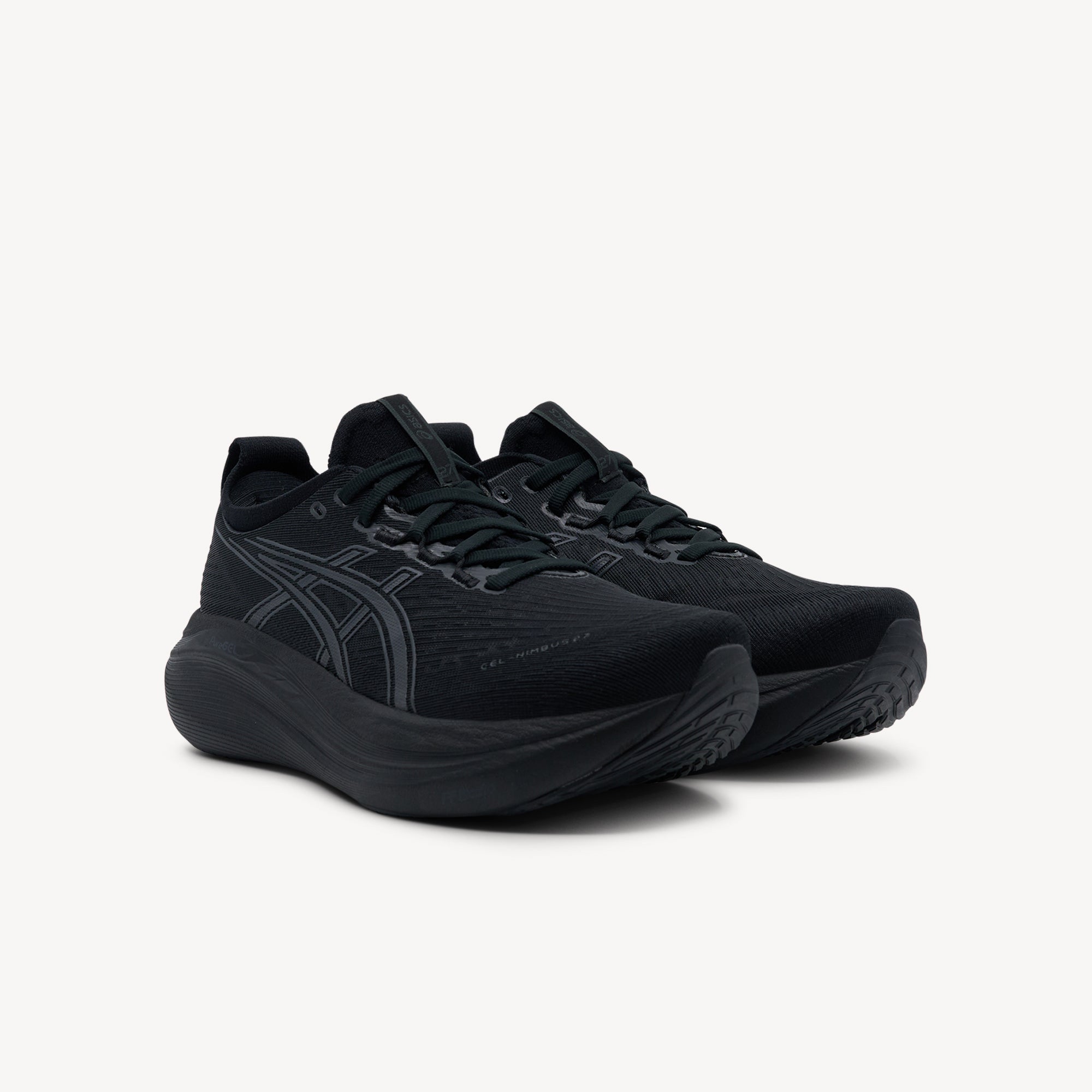 Asics Gel Nimbus 27 Black / Graphite Grey Womens
