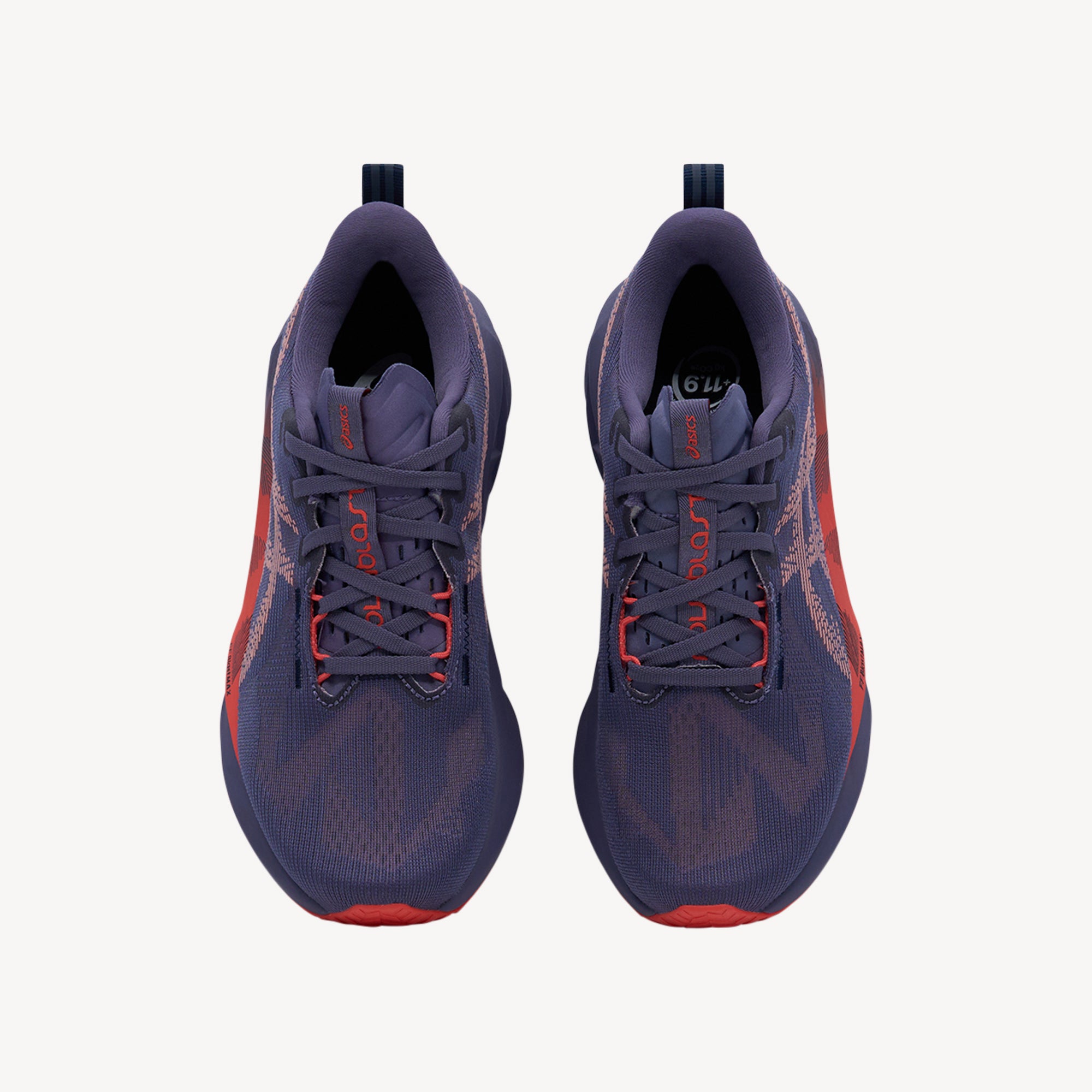 Asics Novablast 5 Greyish Purple / Coral Reef Womens