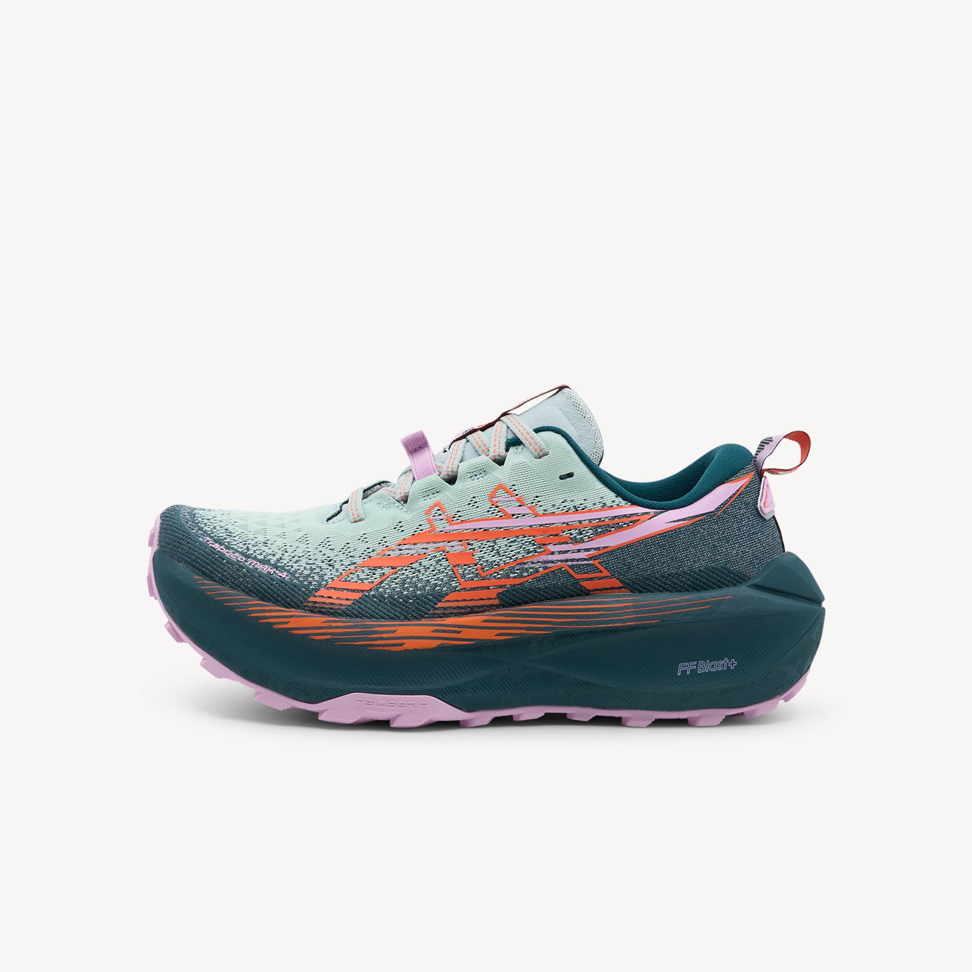 Asics Trabuco Max 4 Cold Moss / Nova Orange Womens