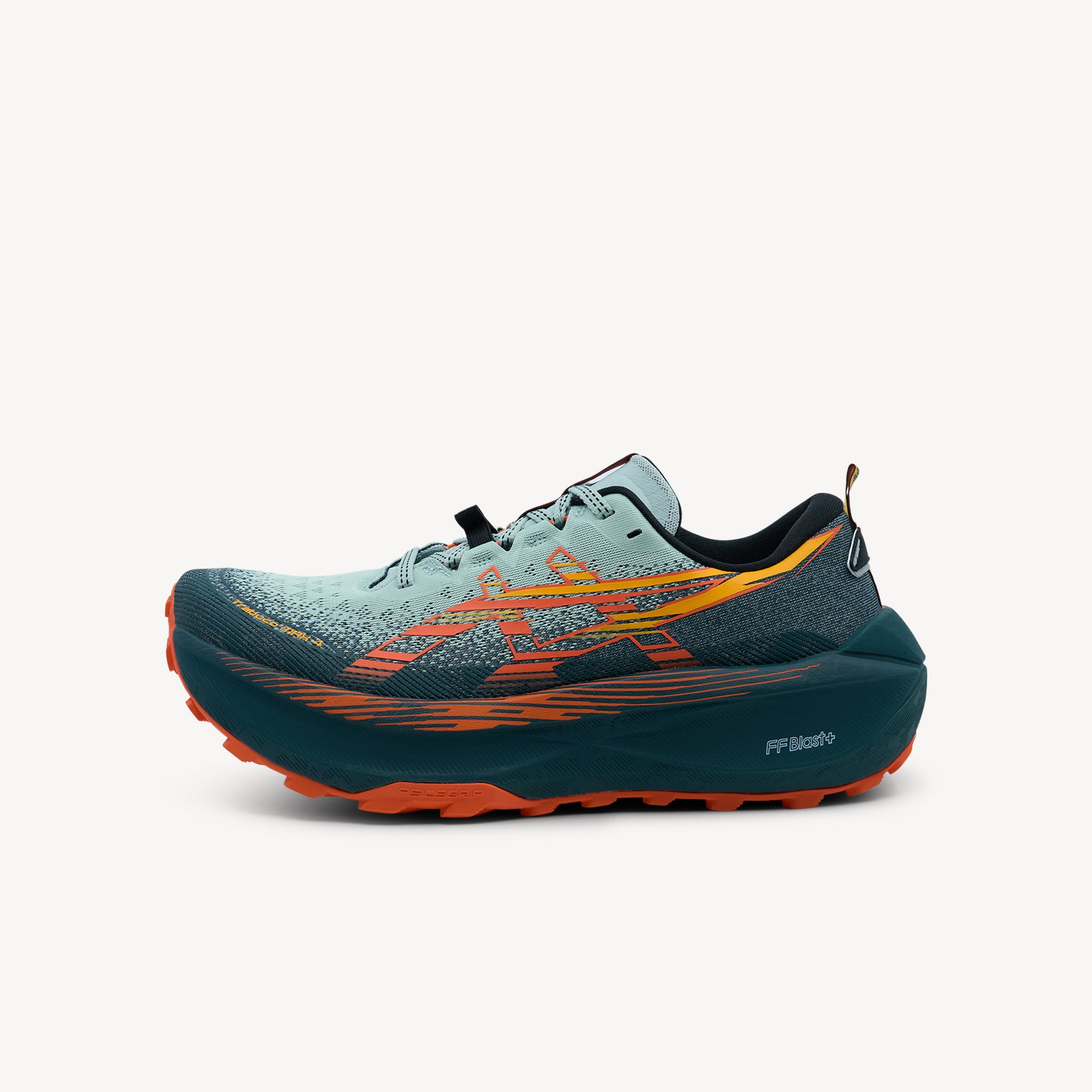 Asics Trabuco Max 4 Cold Moss / Nova Orange Mens