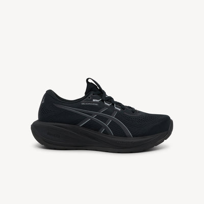 ASICS GEL-CUMULUS 28 features reliable cushioning and versatile performance at Profeet Footwear. Purpose-built running shoe. Expert-fitted.