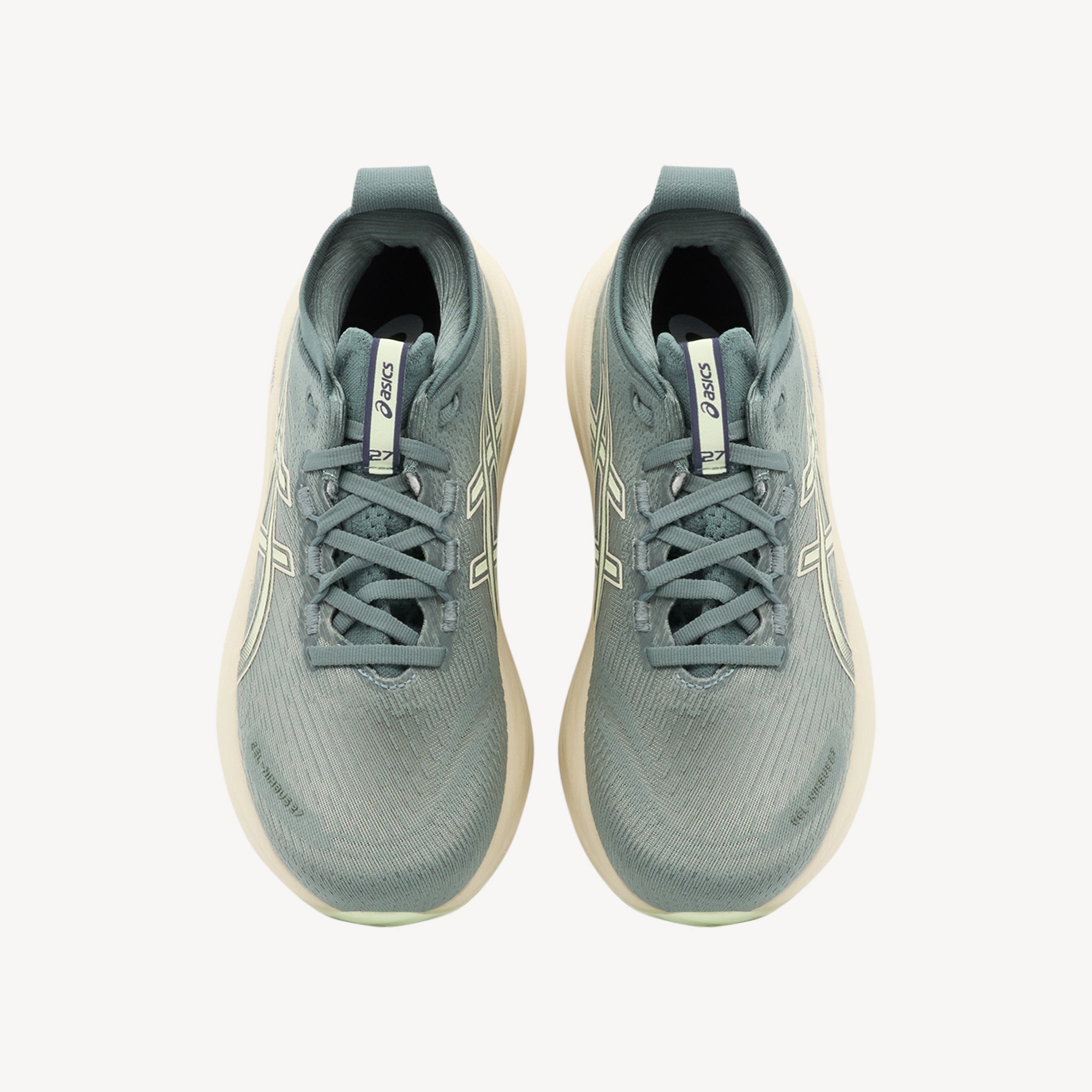 Asics Gel-Nimbus 27 Monument Blue / Whisper Green Womens