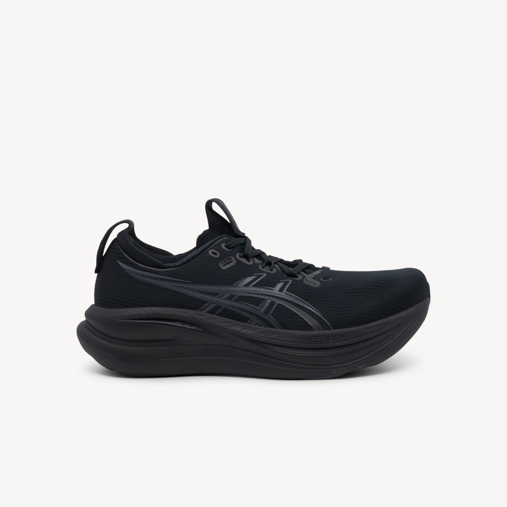 Asics Gel Nimbus 28 Black / Black Mens