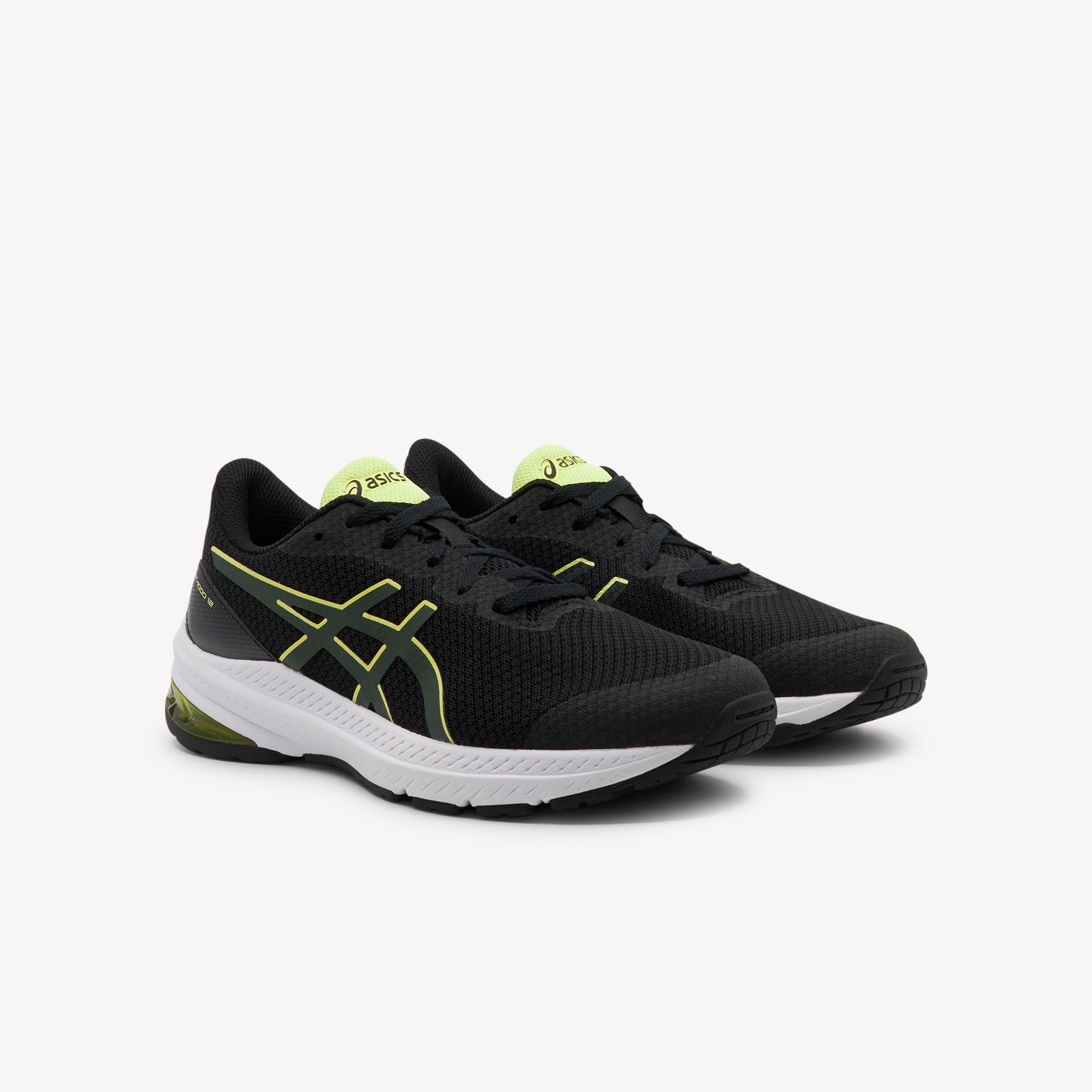 Asics GT-1000 12 GS Black / Rain Forest Kids