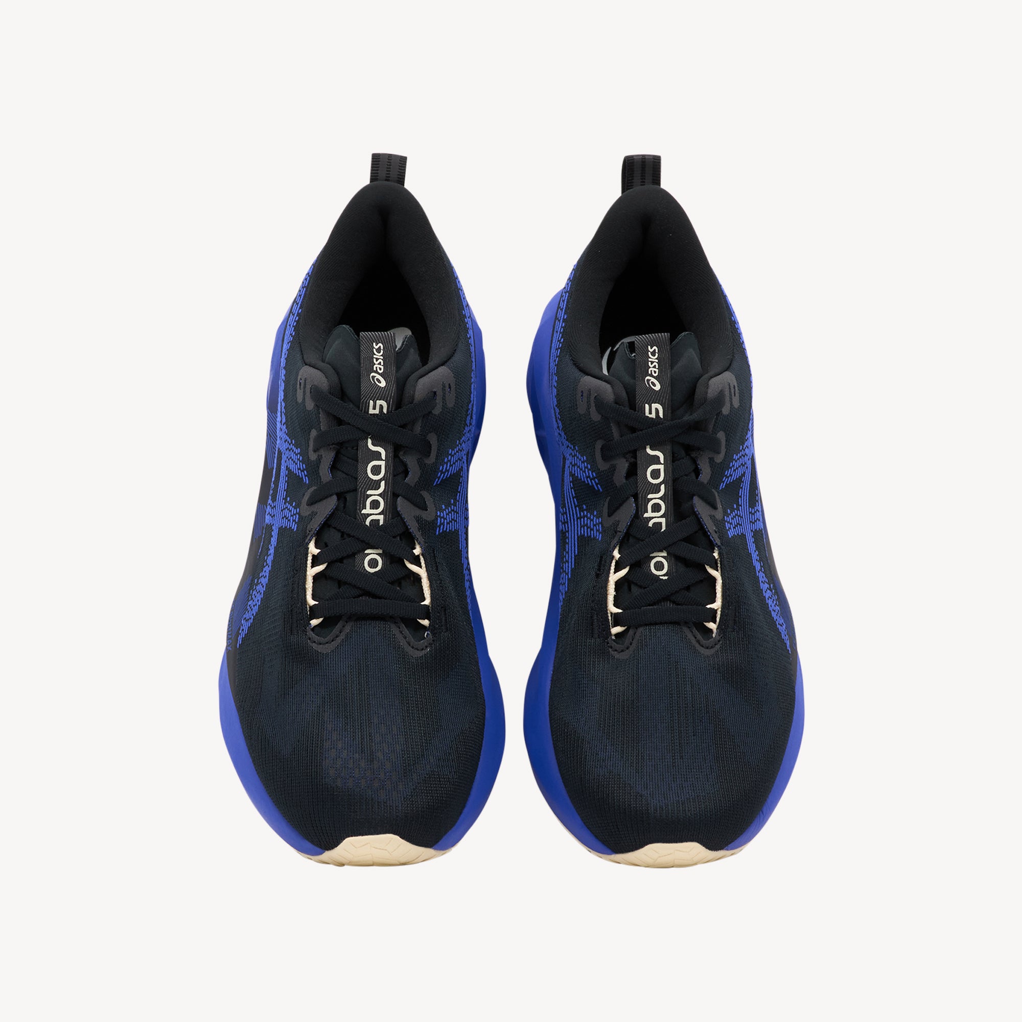 Asics Novablast 5 Black / Cobalt Burst Mens