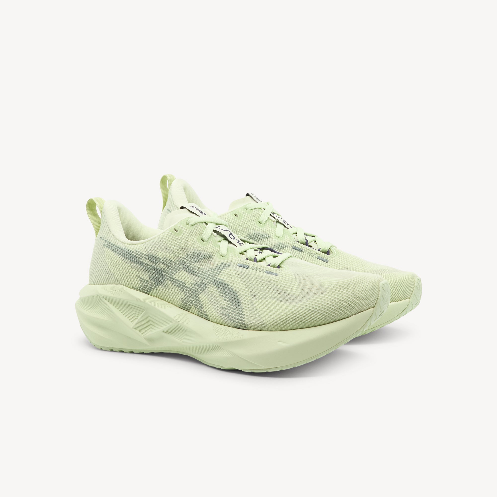 Asics Novablast 5 Whisper Green / Monument Blue Womens