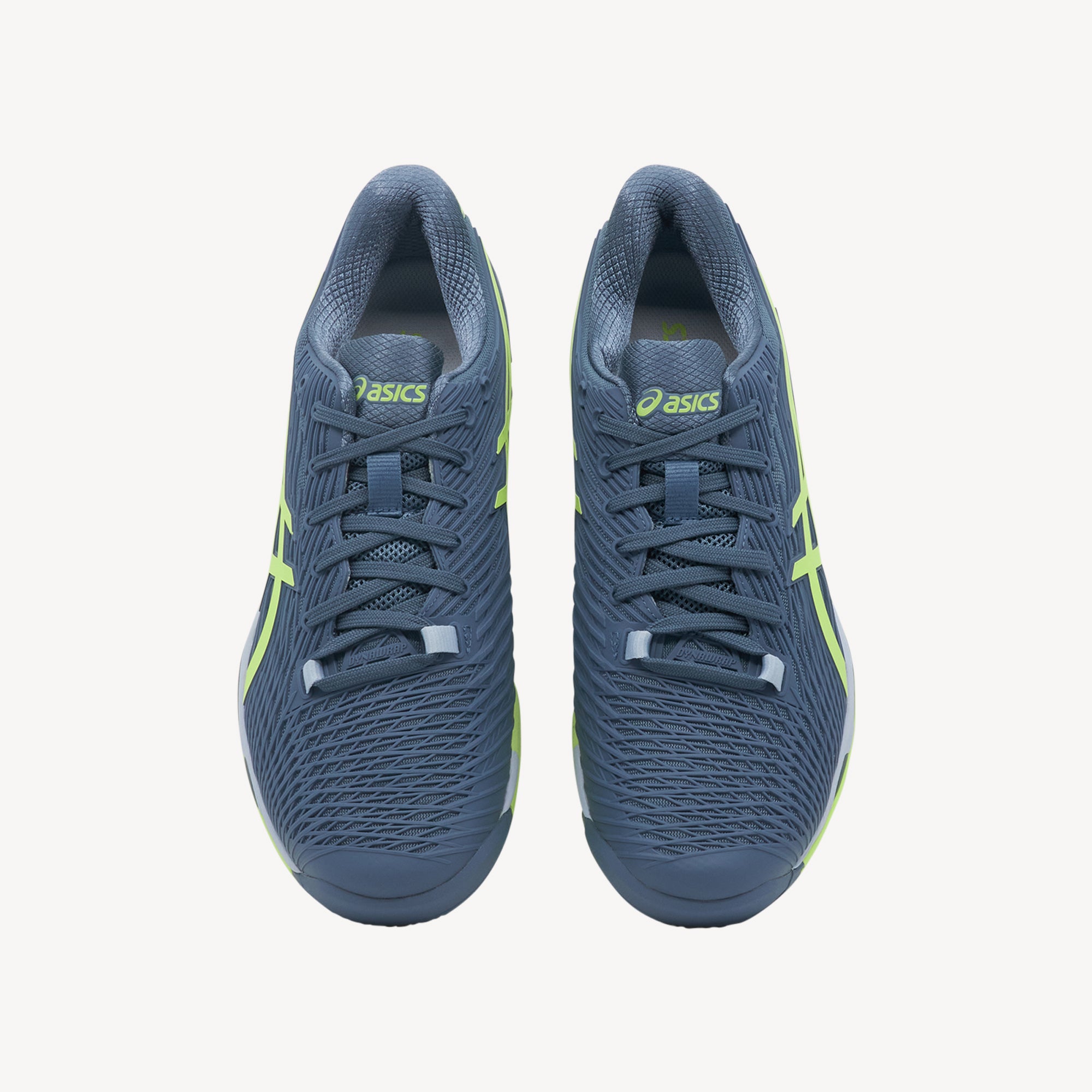 ASICS Solution Speed FF 2 Steel Blue / Hazard Green Men