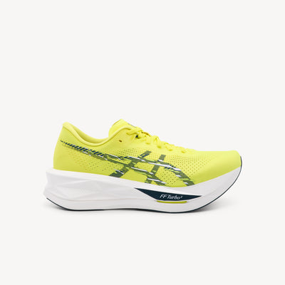 Asics Sonicblast men's shoes feature dual-layer cushioning & Pebax plate at Profeet Footwear. Perfect for tempo runs & daily training with responsive performance.