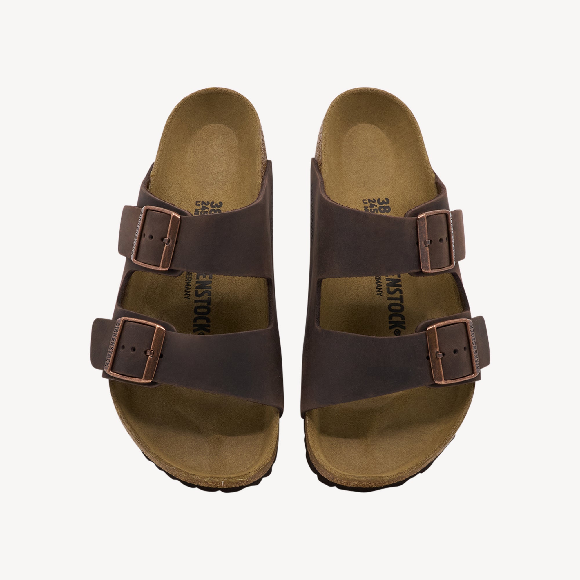 Birkenstock Arizona Habana Oiled Leather Unisex