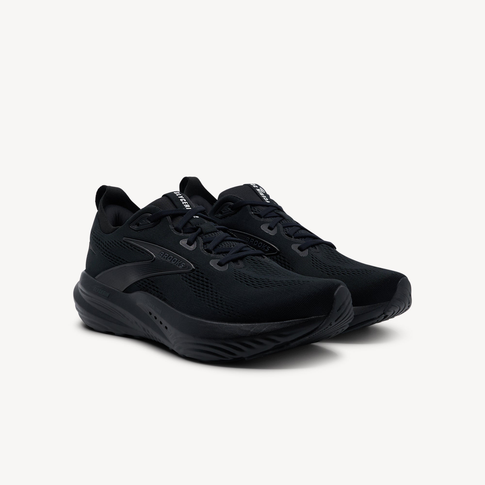 Brooks Glycerin 22 Black / Black / Black Mens
