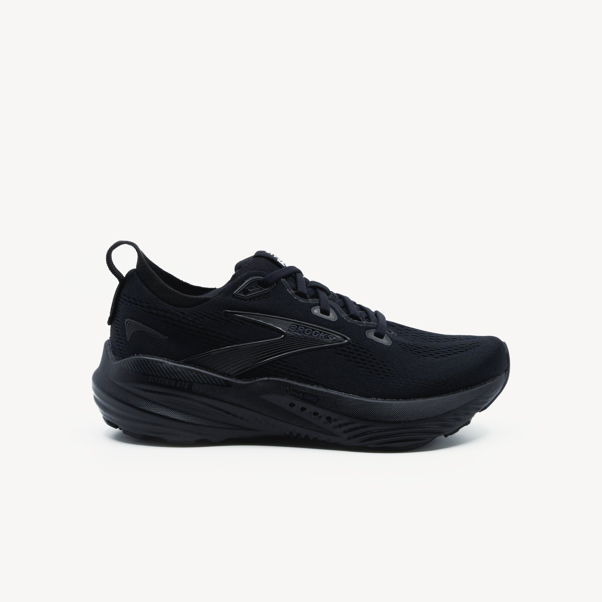 Brooks Glycerin GTS 22 features plush stability at Profeet Footwear. Maximum cushioning with GuideRails technology for comfortable supported running.