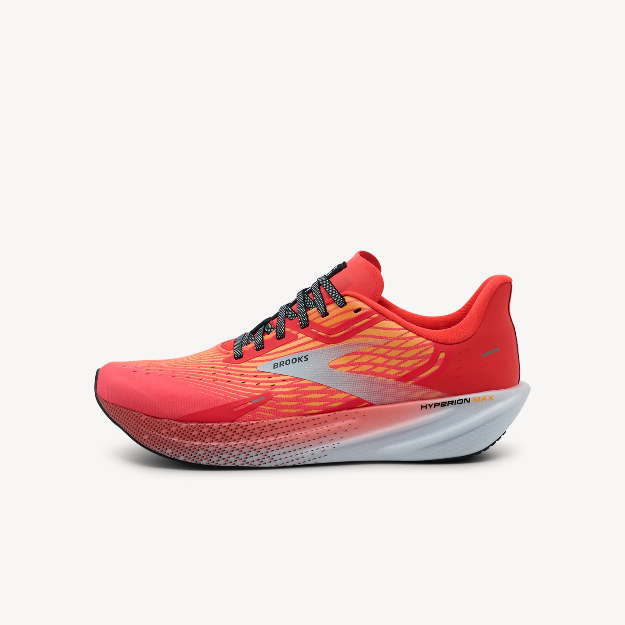 Brooks Hyperion Max Fiery Coral / Orange Pop / Blue Mens