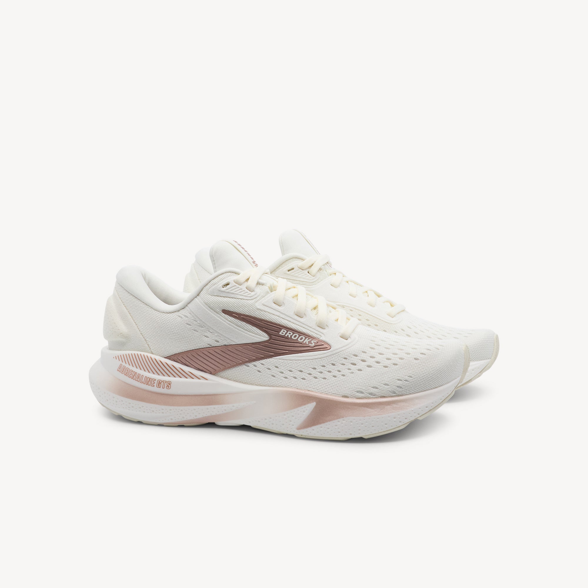 Brooks Adrenaline GTS 24 Coconut / Rose Gold / White Womens