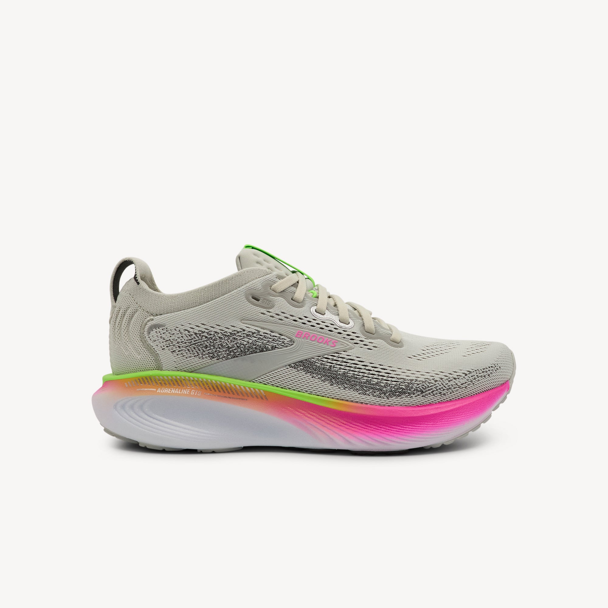 BROOKS ADRENALINE GTS 25 features reliable stability technology and responsive comfort at Profeet Footwear. Purpose-built running shoe. Expert-fitted.