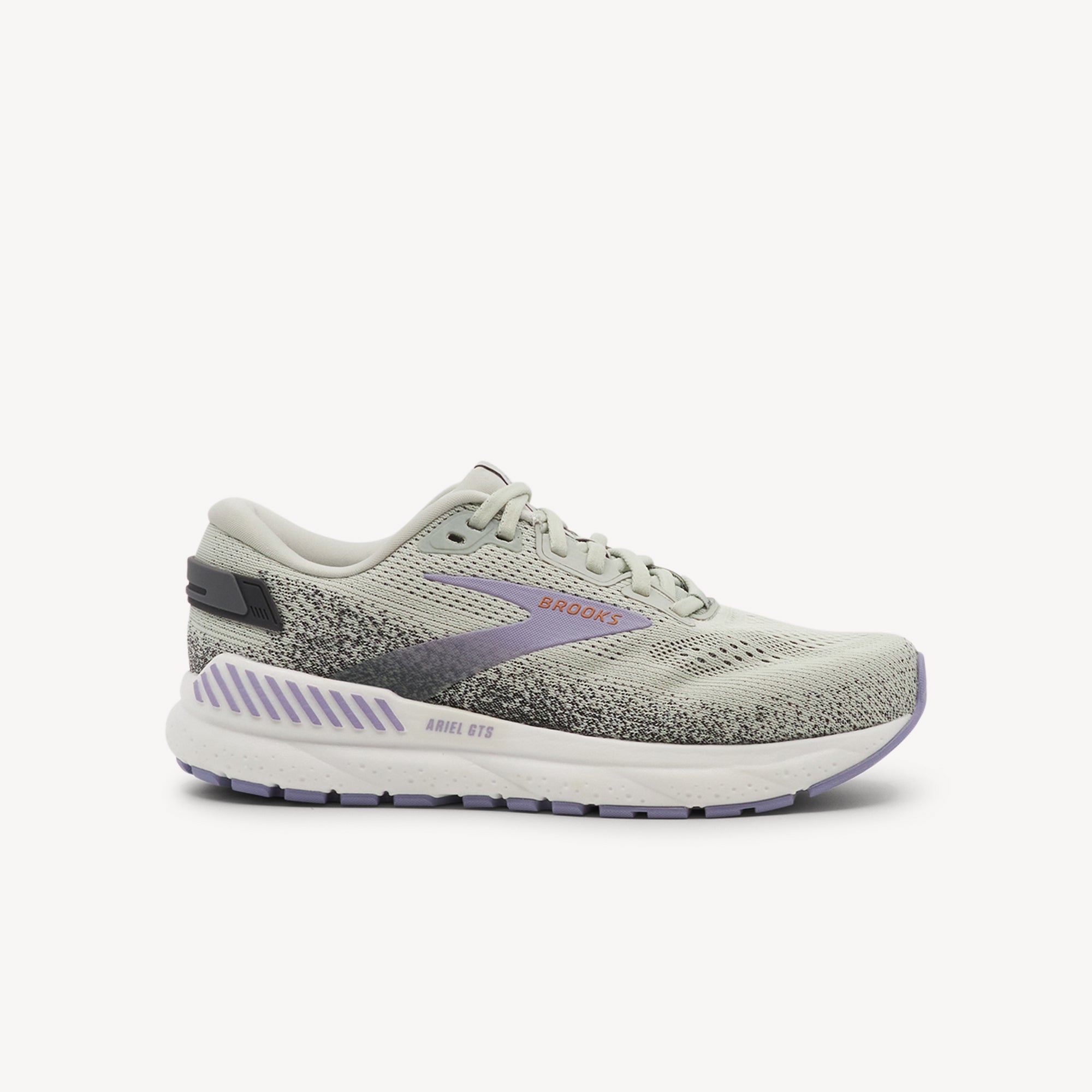 Brooks Ariel GTS 24 features maximum stability at Profeet Footwear. DNA Loft v3 cushioning for secure supportive comfort controlling excess movement.