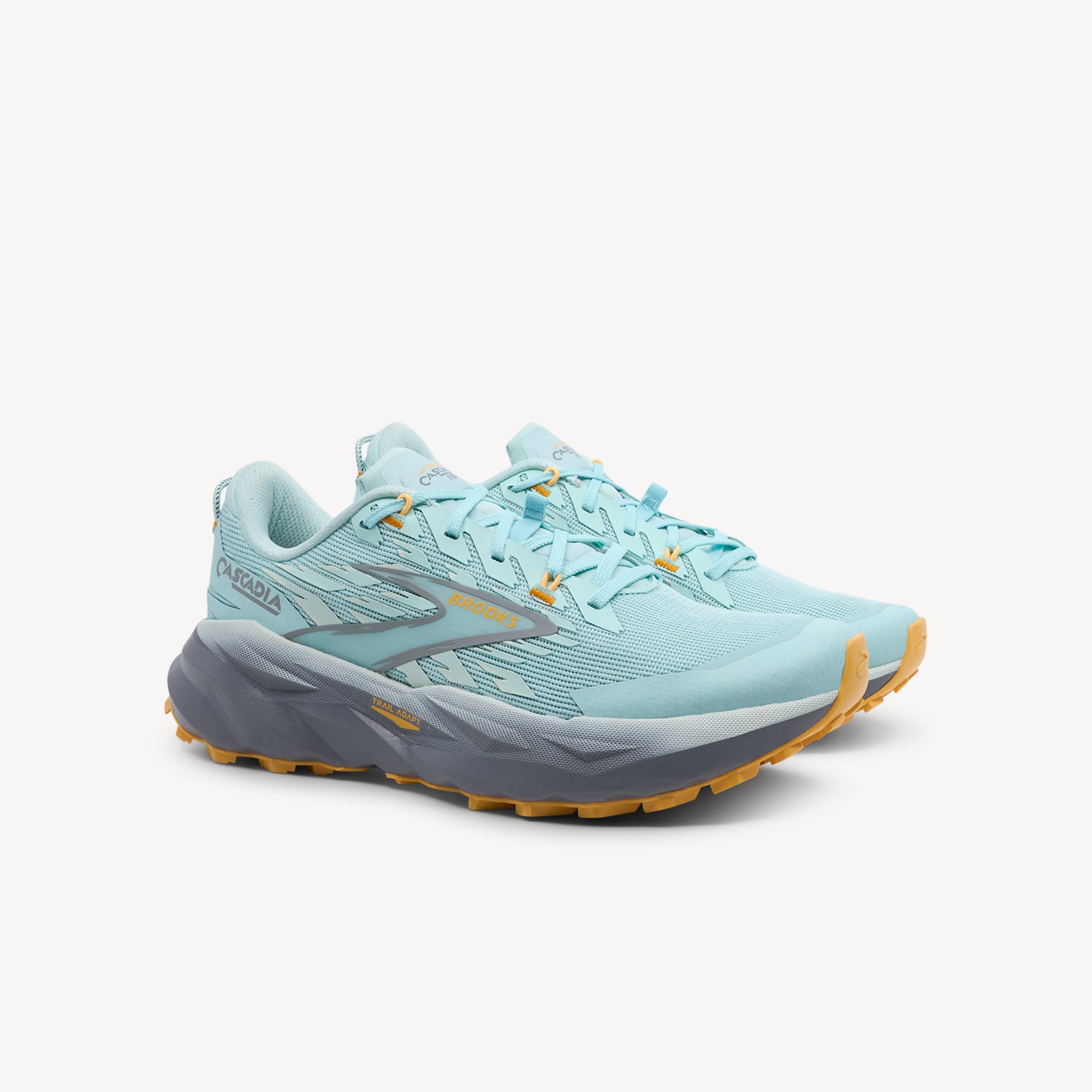 Brooks Cascadia 19 Clearwater / Primer Grey Womens