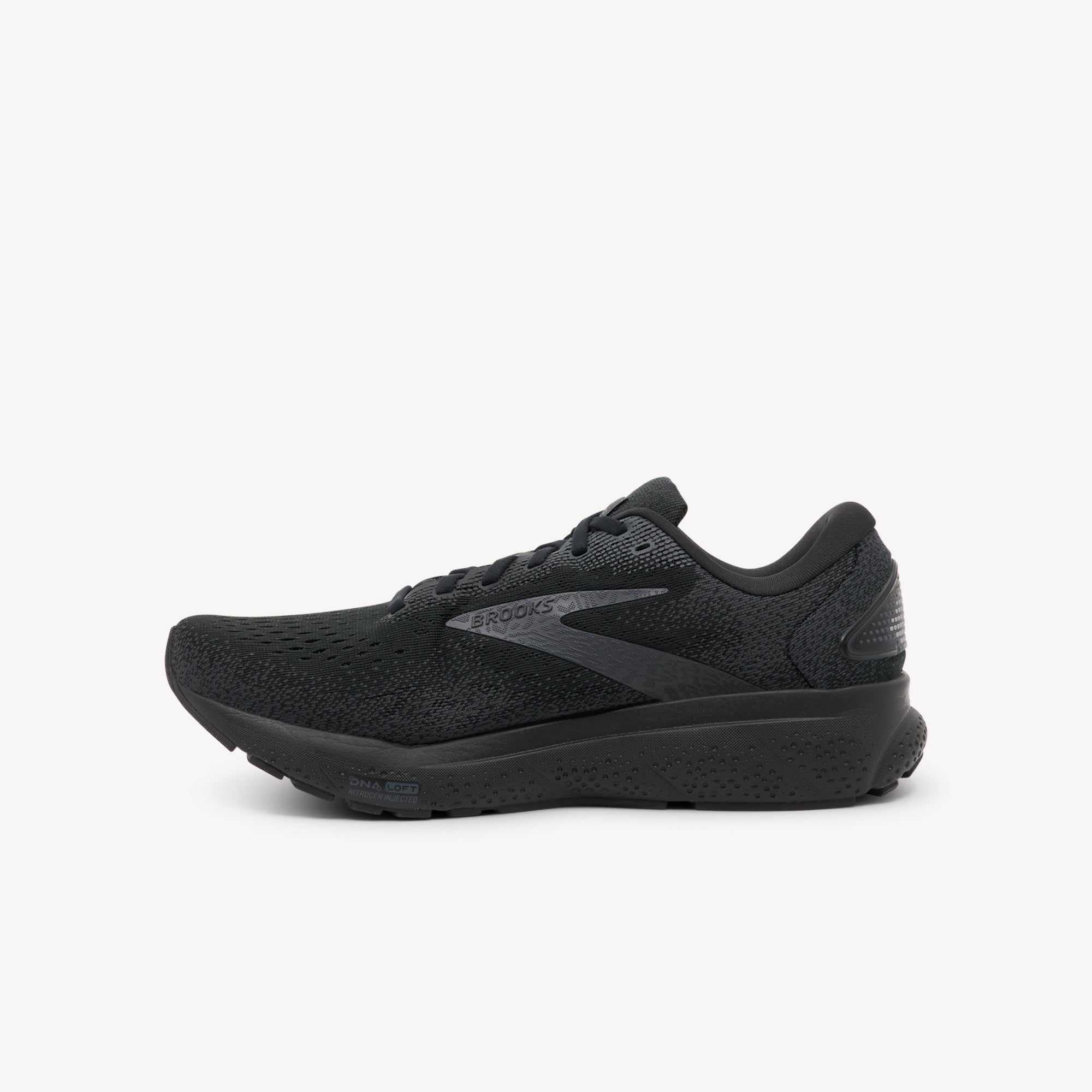 Brooks Ghost 16 Black / Black / Ebony Mens