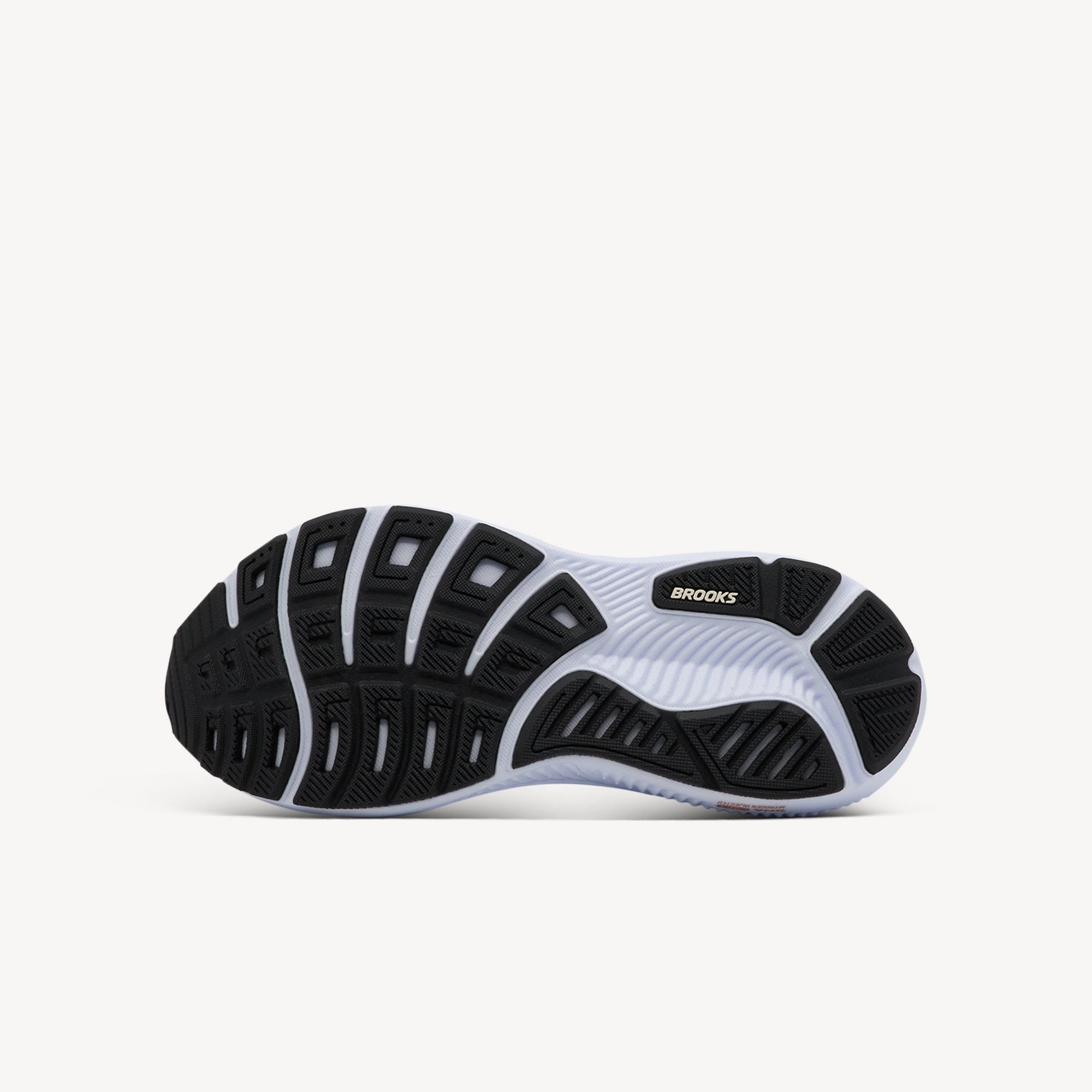 Brooks Ghost 18 White / Black / Rose Gold Womens