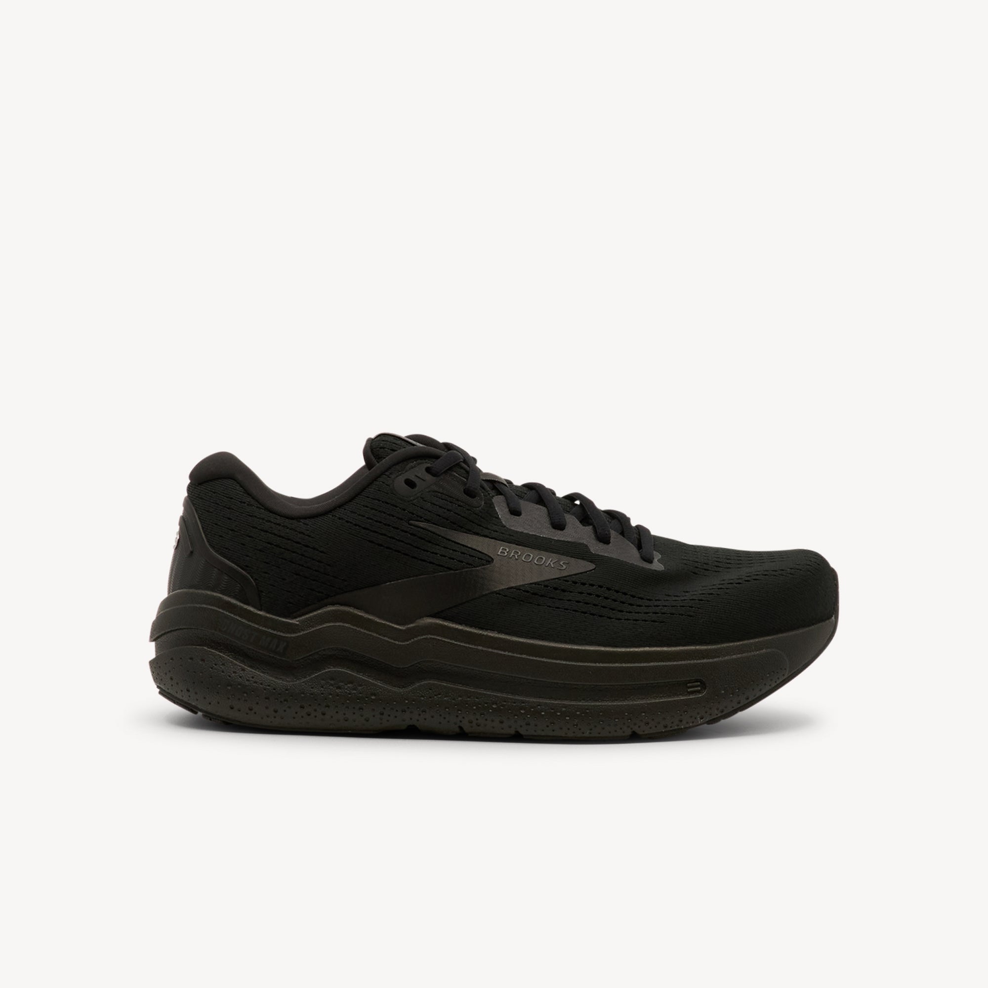 Brooks Ghost Max 2 Black / Black / Ebony Mens
