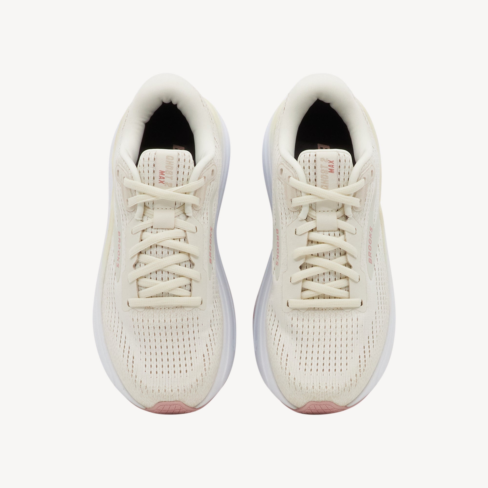 Brooks Ghost Max 2 Coconut Milk / Gray / Zephyr Womens