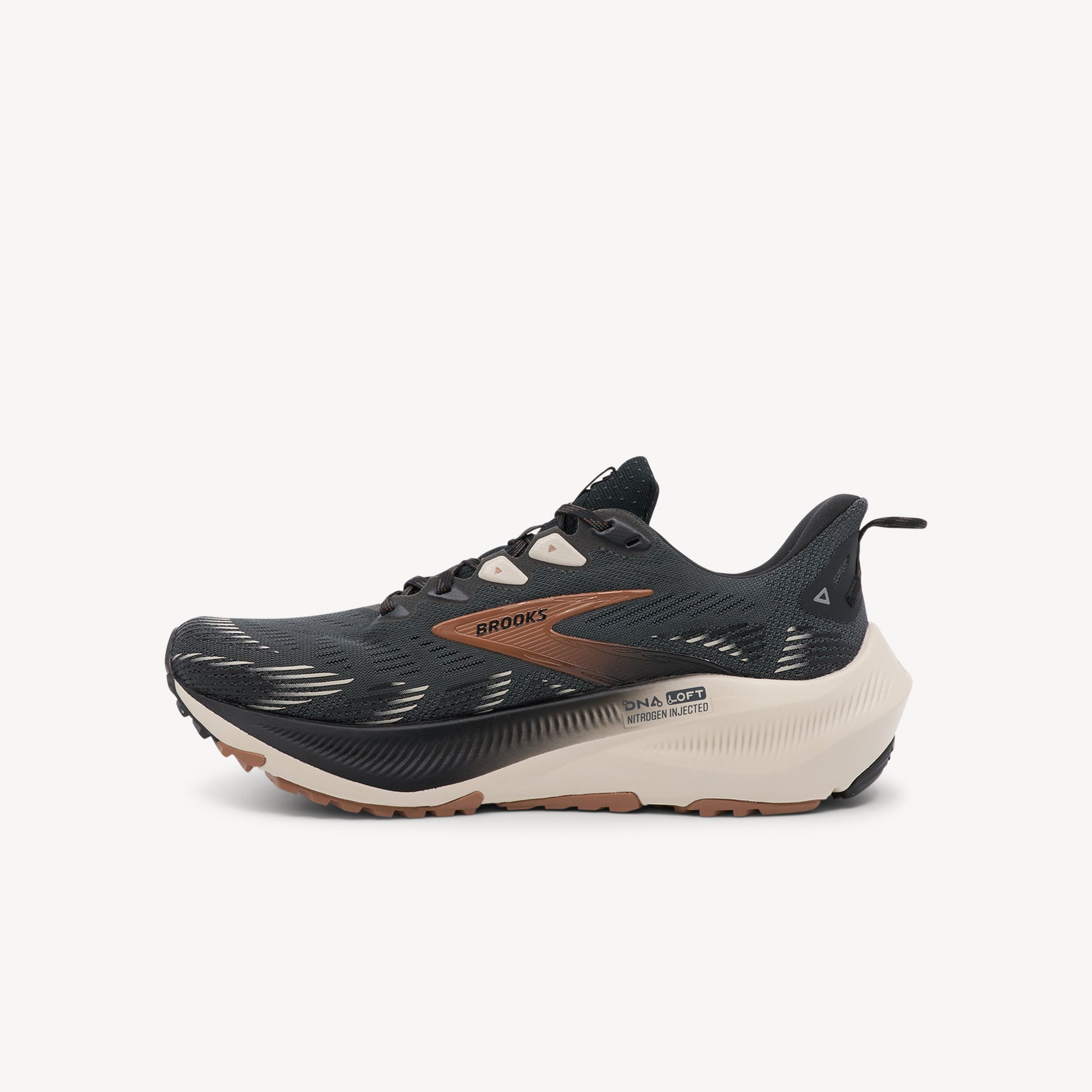 Brooks Ghost Trail Ebony / Black / Clove Mens