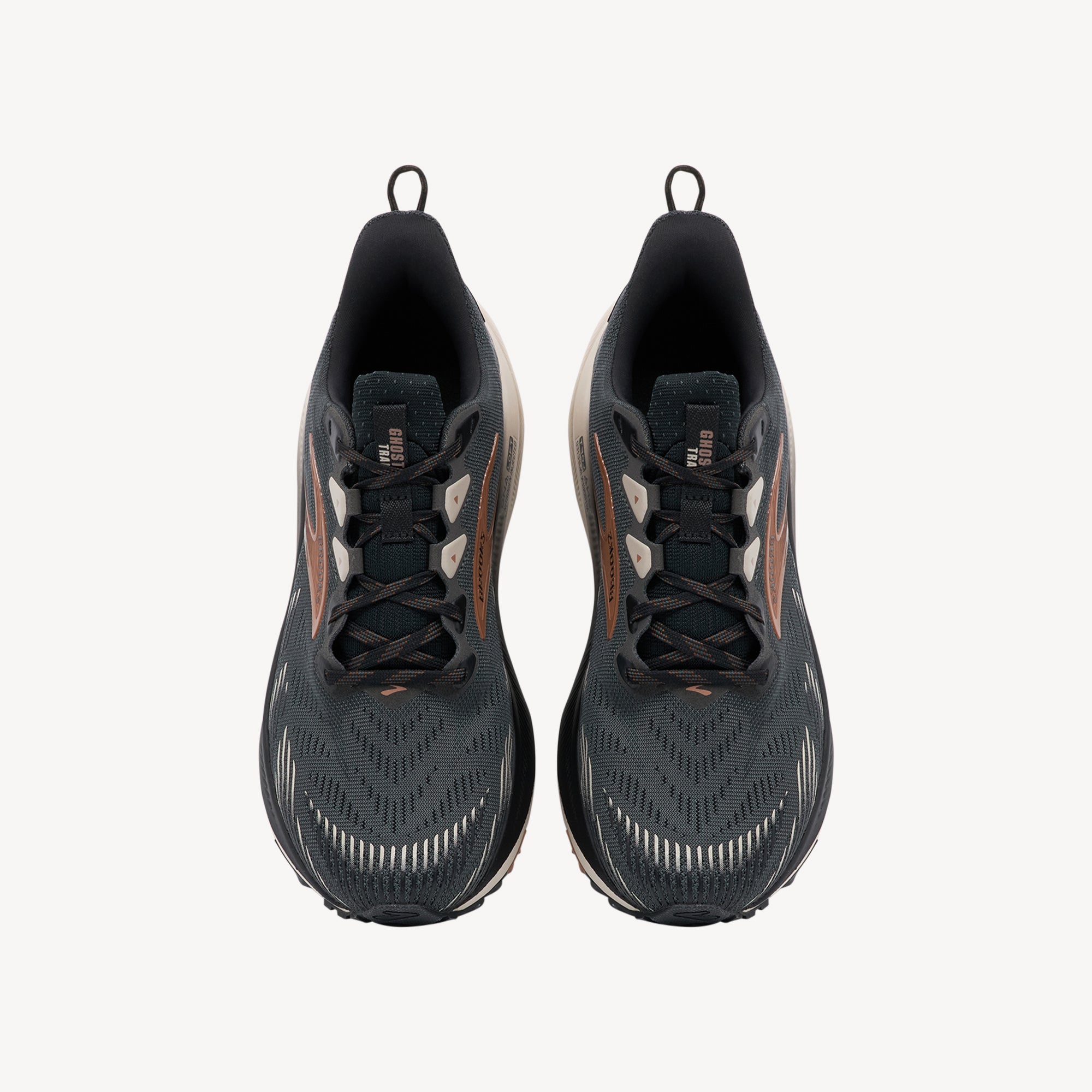 Brooks Ghost Trail Ebony / Black / Clove Mens