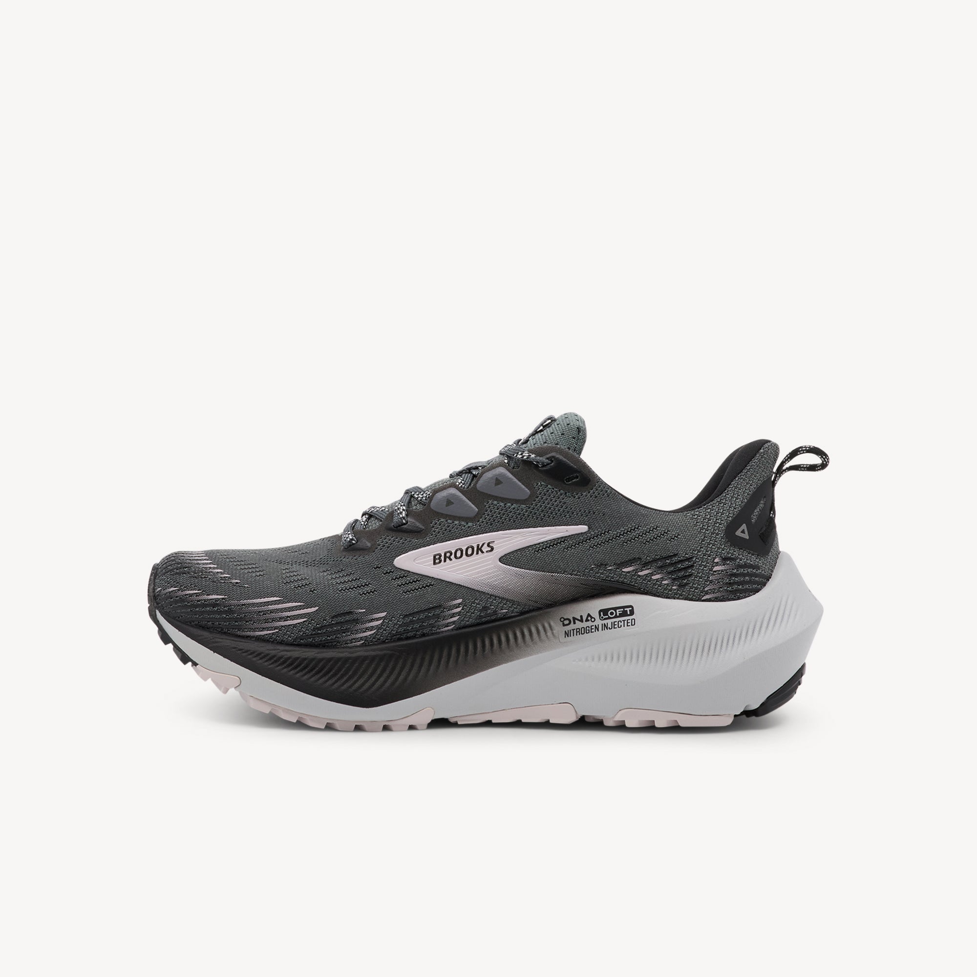 Brooks Ghost Trail Poppy Seed / Black / Pink Womens
