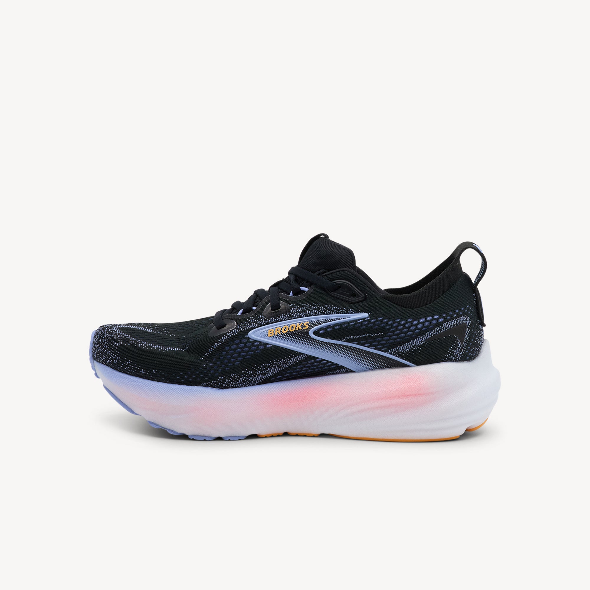 Brooks Glycerin 22 Black / Blue Heron / Orange Womens